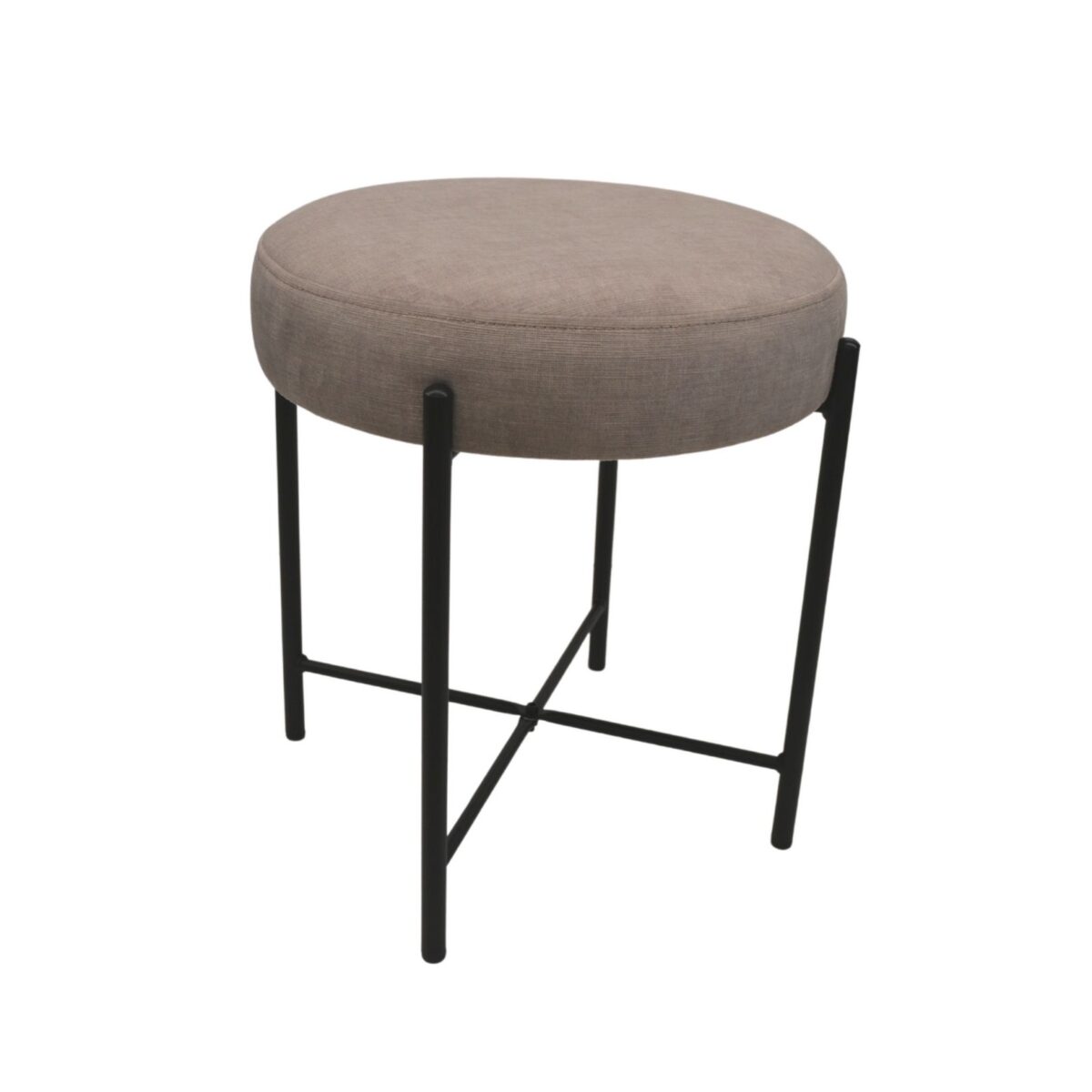 Taburet Taco Beige Descoperă Taburetul Taco Beige, ideal pentru mobilă living! Confortabil și stylish, cu un cadru metalic robust și șezut din catifea delicată. Perfect pentru a adăuga o notă de eleganță și flexibilitate interiorului tău. Personalizează-l în diverse culori!
