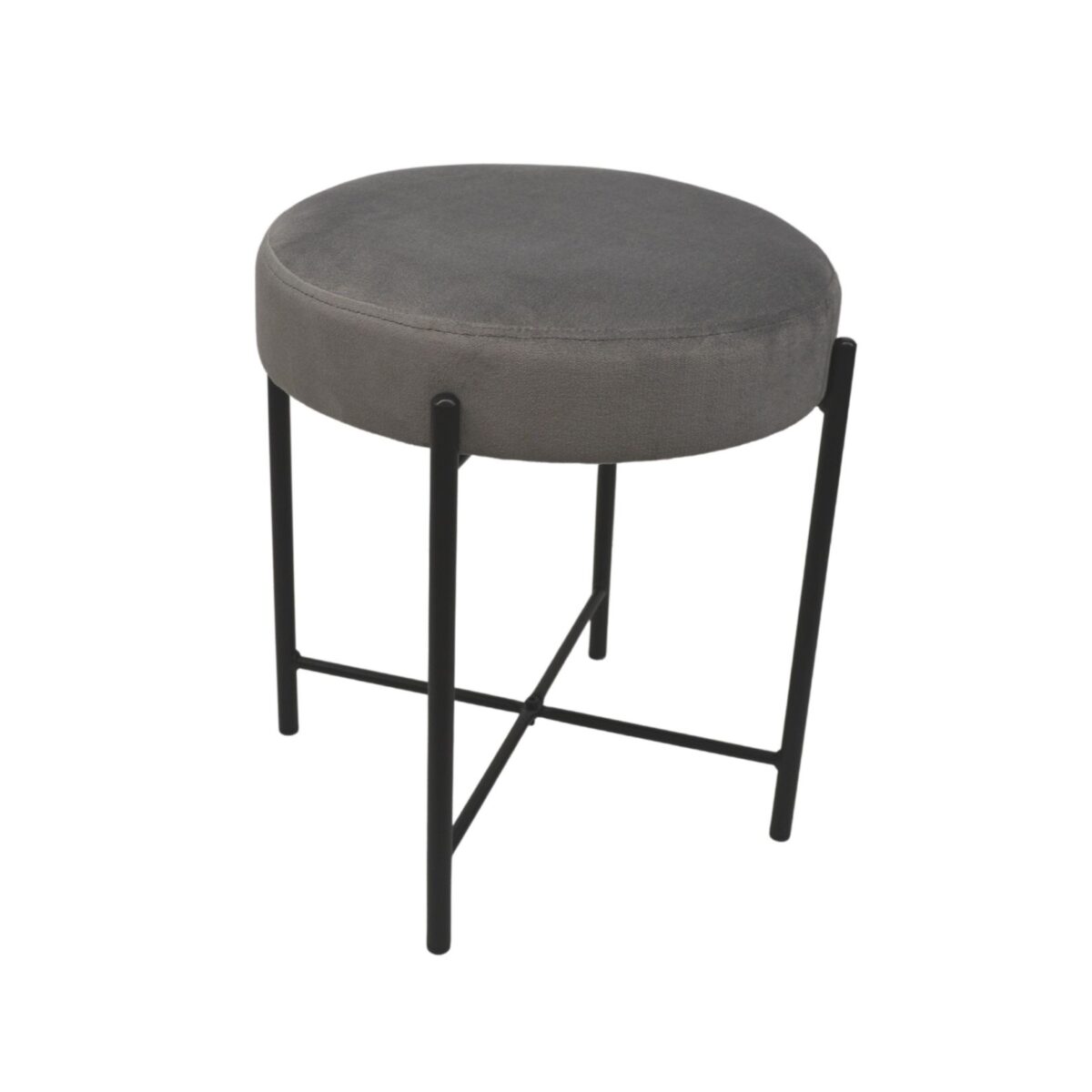 Taburet Taco Grey Descoperă taburetul Taco Grey, combinația perfectă între confort și stil, ideal pentru canapele, fotolii și birou. Cu un design compact și flexibil, acest taburet din metal și stofă delicată se integrează în orice interior. Disponibil pe comanda, în diverse culori și texturi.
