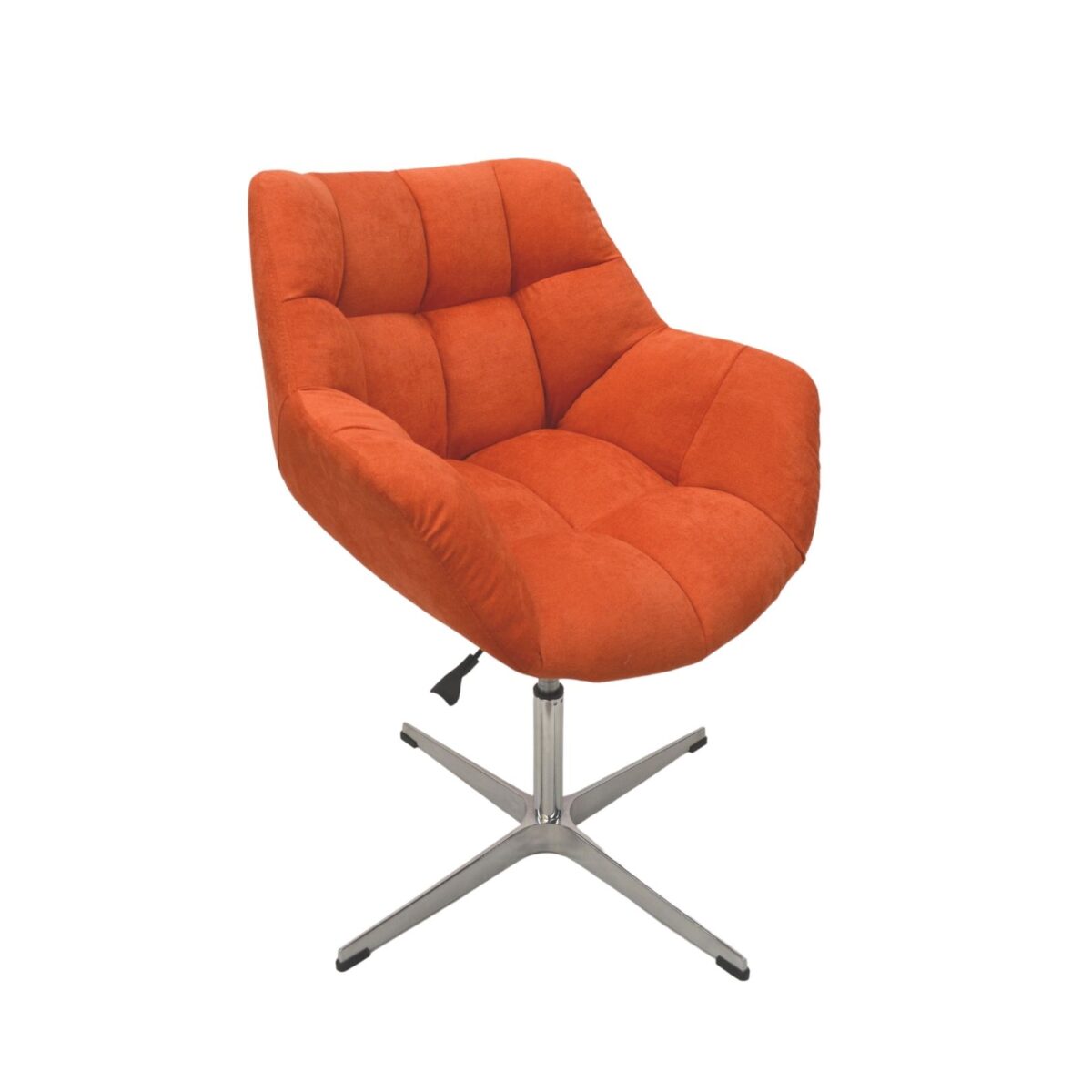 Scaun VENSAN PLUS CROSS Orange Soro 51 Descoperiți scaunul VENSAN PLUS CROSS Orange Soro 51, ideal pentru fiecare bucătărie sau birou. Cu un design modern și confortabil, este tapițat cu stofă plăcută, având un picior din metal cromat pentru durabilitate. Adăugați un strop de culoare și stil în casa dumneavoastră!
