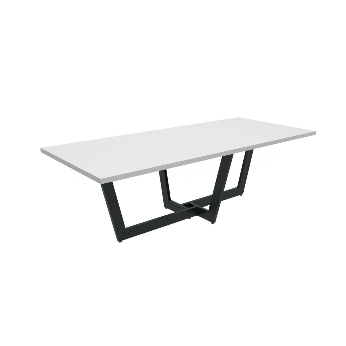 Hertz Table Discover the Hertz Table, the perfect solution for your modern office! With a 36 mm melamine chipboard top, it has generous dimensions of 120 cm in width and 278 cm in length. Ideal for conferences, it features adjustable legs for flexibility. Ergonomic and functional!