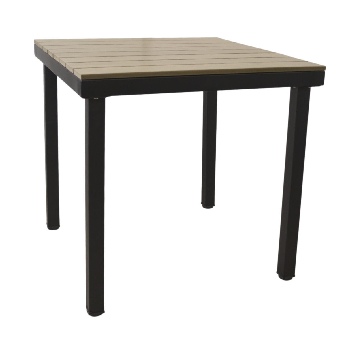 Masă Terasă Luna Descoperă Masa Terasă Luna, perfectă pentru mobilier Horeca și grădini! Fabricată din aluminiu rezistent și lemn de rășinoase, această masă durabilă de 80x78 cm este ideală pentru exterior. Creează un spațiu confortabil pe terasă!