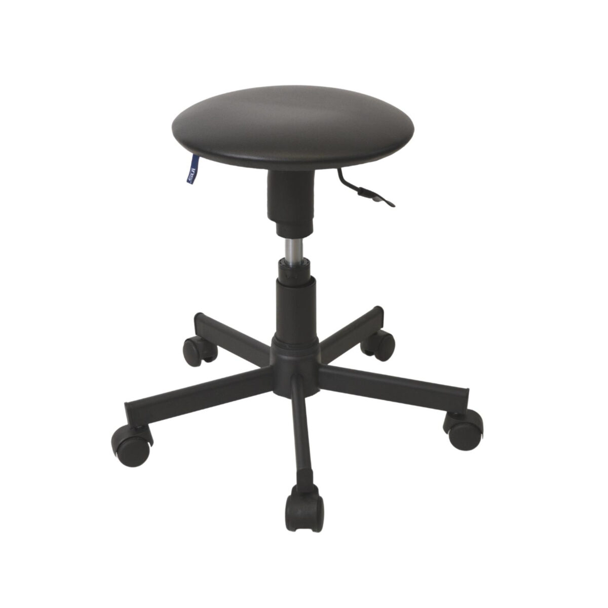Taburet STOOL Gts V-4 Black Descoperă Taburetul STOOL Gts V-4 Black, un scaun ideal pentru birou, cu design modern și funcționalitate superioară. Realizat din metal și plastic durabil, cu șezut din piele ecologică, acest taburet oferă o ajustare ușoară a înălțimii între 42-54 cm. Perfect pentru orice interior!