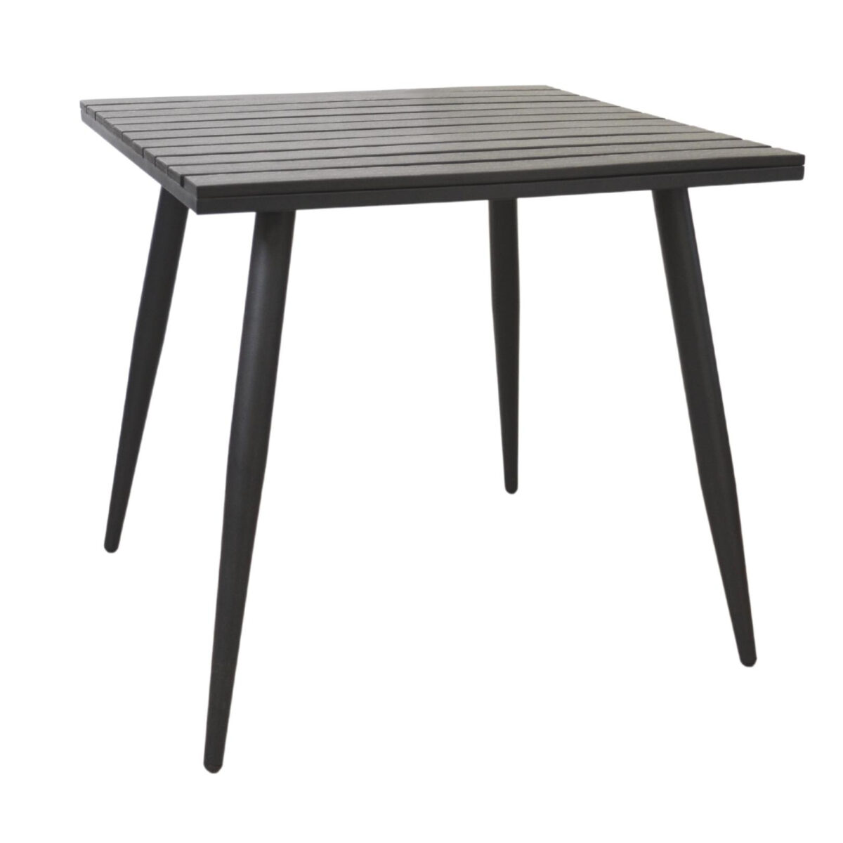 Masă Terasă Tulip Black Descoperă masa de terasă Tulip Black, perfectă pentru amenajarea spațiilor exterioare. Cu un cadru din aluminiu durabil și un design elegant, această masă de 80 cm este ideală pentru mobilier horeca și grădină. Alege confort și stil!
