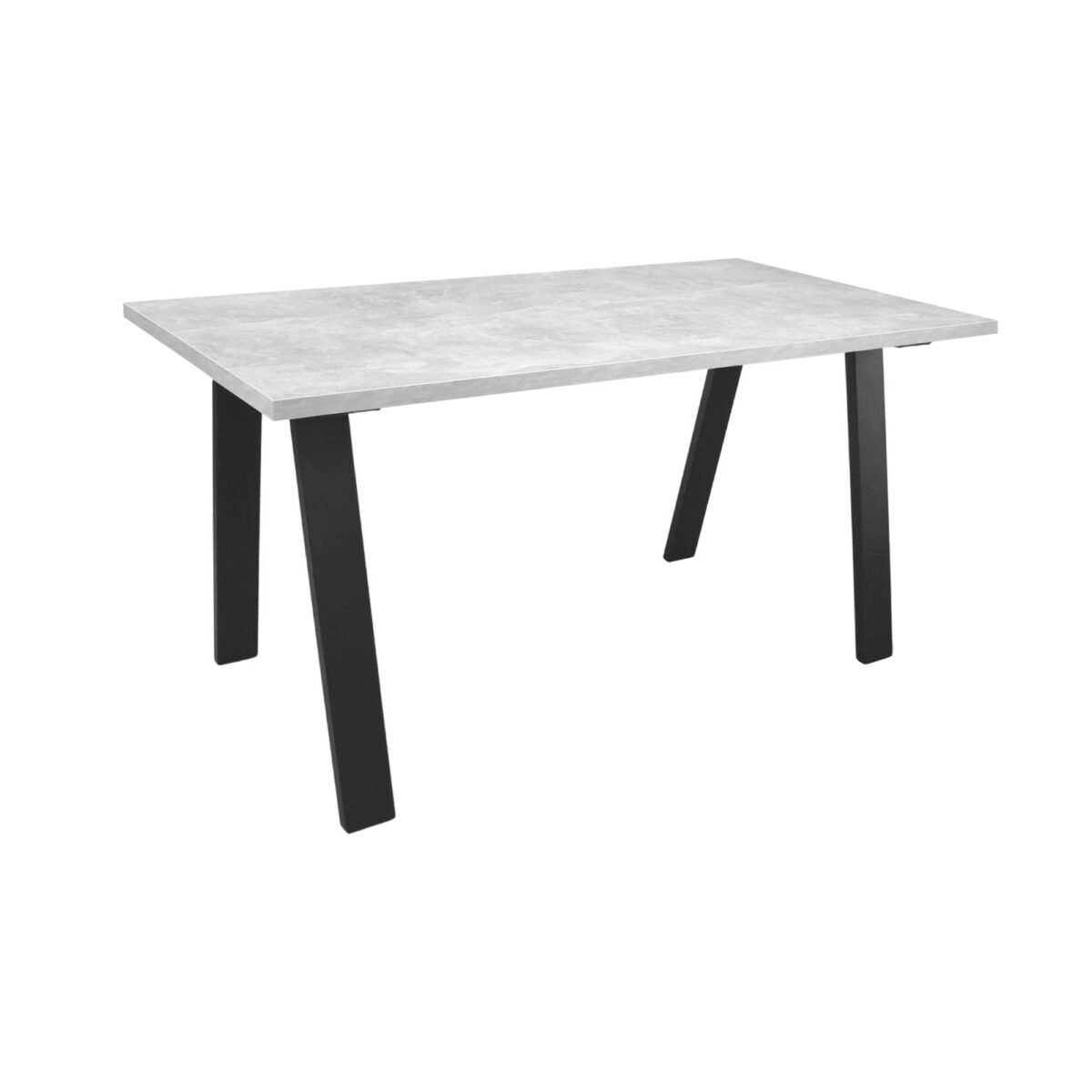 Masă Milano 1500×800 Descoperă masa Milano 1500x800, perfectă pentru orice bucătărie modernă! Cu un blat din PAL melaminat de 36 mm și cadru metalic negru, această masă combină funcționalitatea cu stilul. Ideală pentru momentele petrecute în familie!