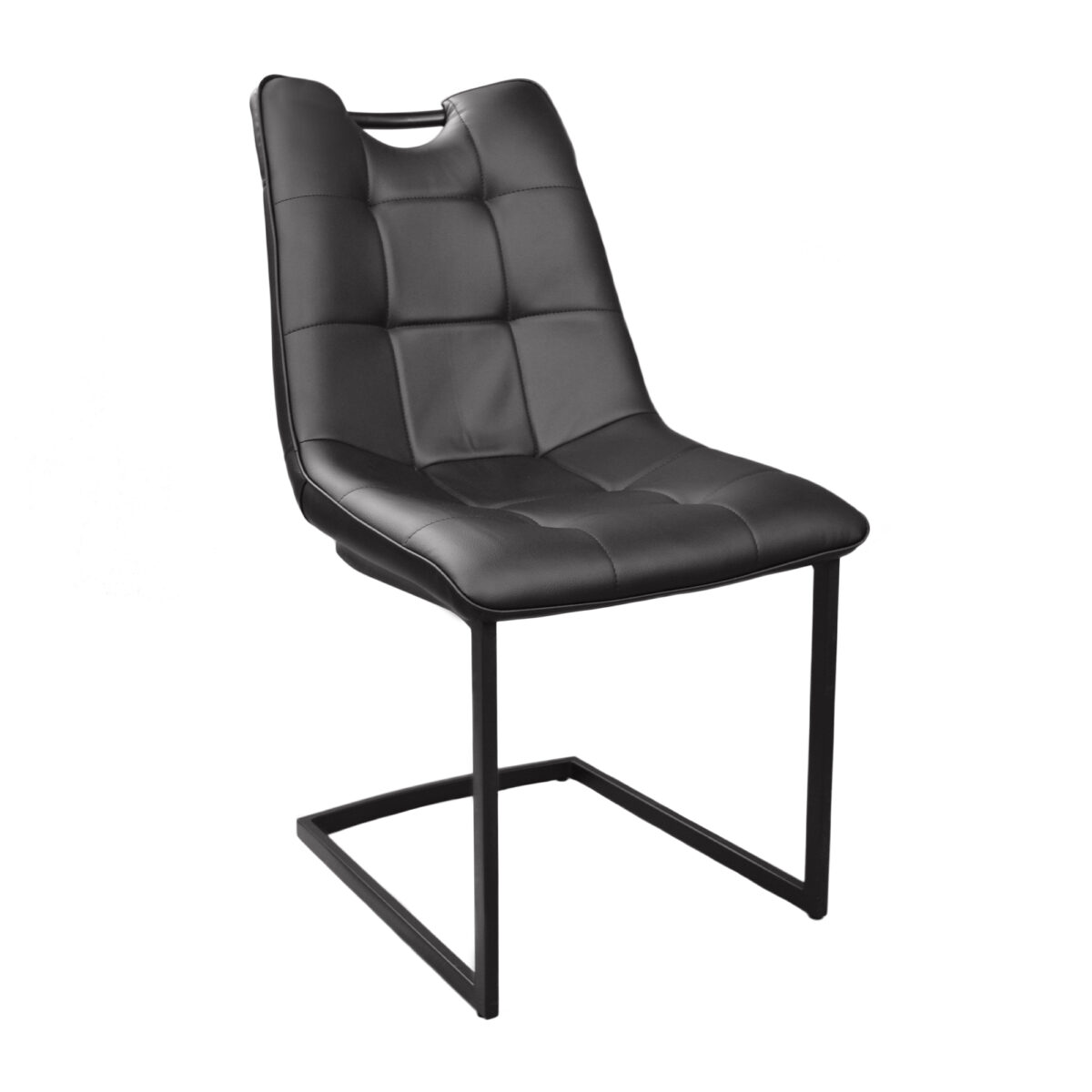 Стул Confort Black Pu Создайте уют на кухне с черным стулом Confort! Он сочетает в себе фанеру, полиуретановую пену и мягкую экокожу. Металлические ножки с пластиковыми наконечниками защищают пол. Стул доступен в разных цветах и материалах, идеально вписываясь в любой интерьер.