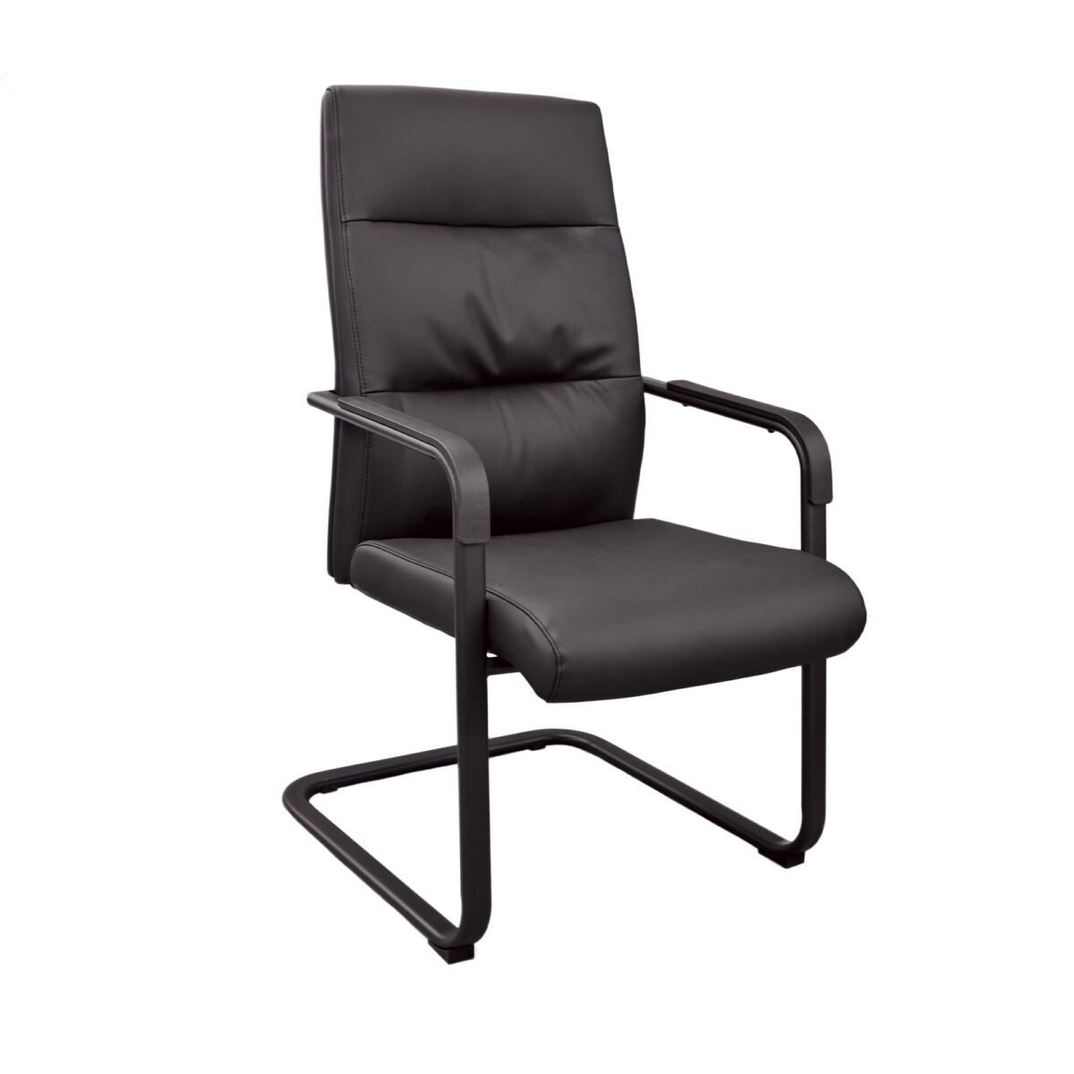 Remo Office Chair Cf Black Experience supreme comfort at the office with the Remo Cf Black chair. Made from premium materials, including metal and eco-leather, this chair offers optimal support for long meetings. Ideal for any modern office, featuring a sleek and ergonomic design. Also available in grey!