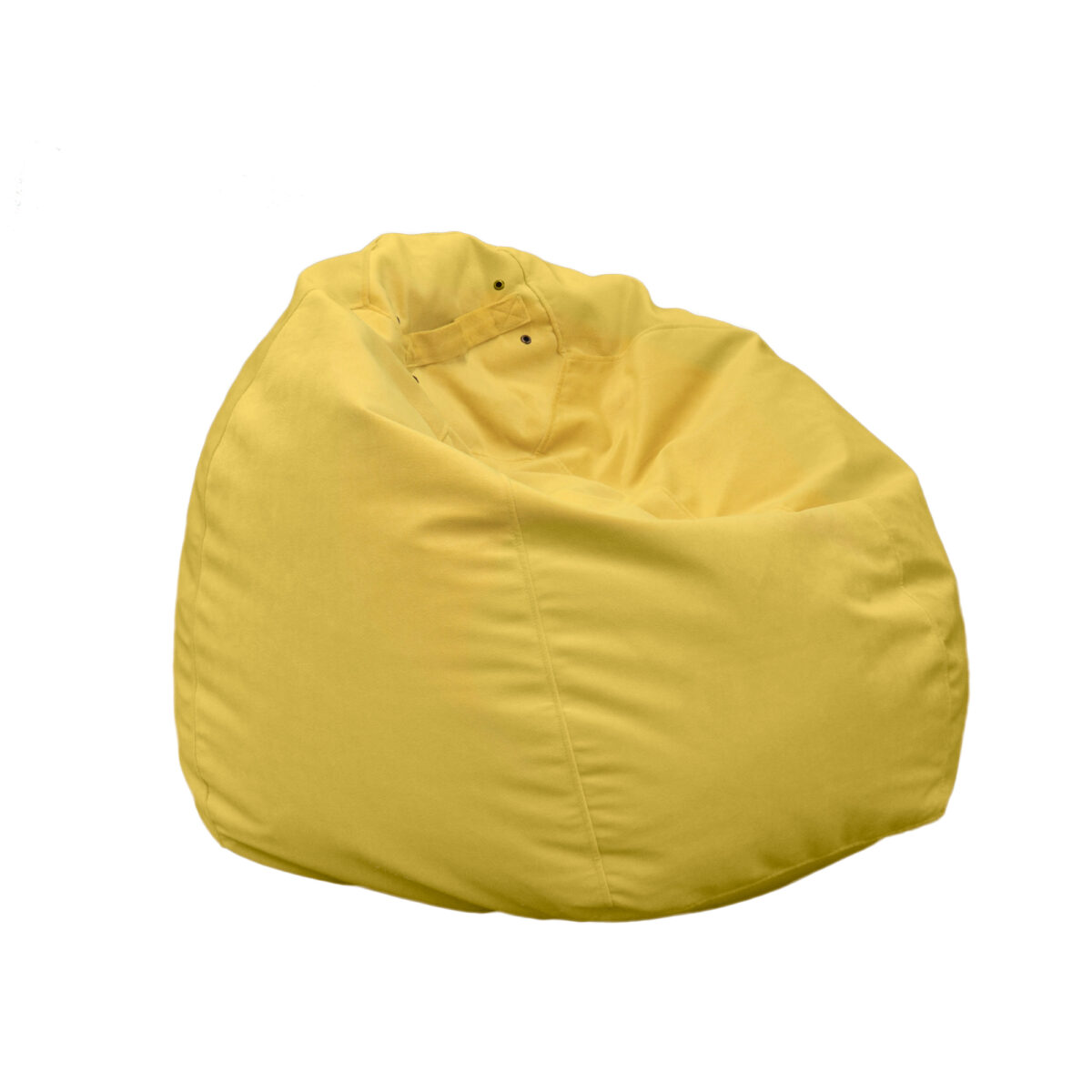 Fotoliu puf Bean Bag Yellow Mini Fotoliul puf Bean Bag Yellow Mini adaugă confort și stil oricărui spațiu, fie că este în camera copilului, pe balcon, în dormitor sau într-un colț de joacă. Cu un design modern și o culoare veselă, se integrează perfect în orice decor, fiind ideal pentru cei mici. 