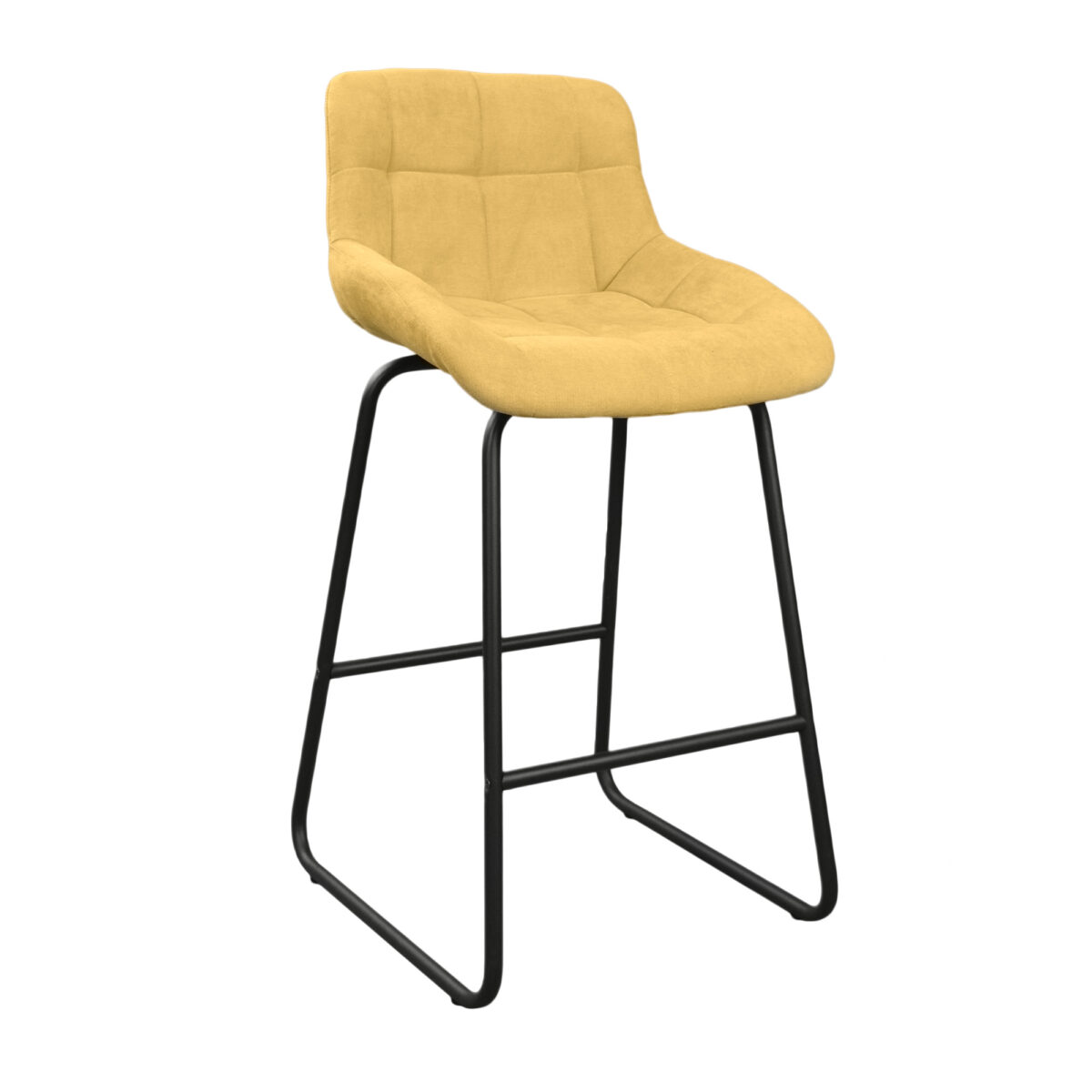 Nicole Cfs Bar Stool Soro-40 Yellow Discover the Nicole Cfs Bar Stool Soro-40 Yellow, ideal for your kitchen! With an elegant and comfortable design, featuring a metal frame and upholstered seat, it offers durability and style. Available in multiple colors. Height: 97 cm, maximum weight: 120 kg.