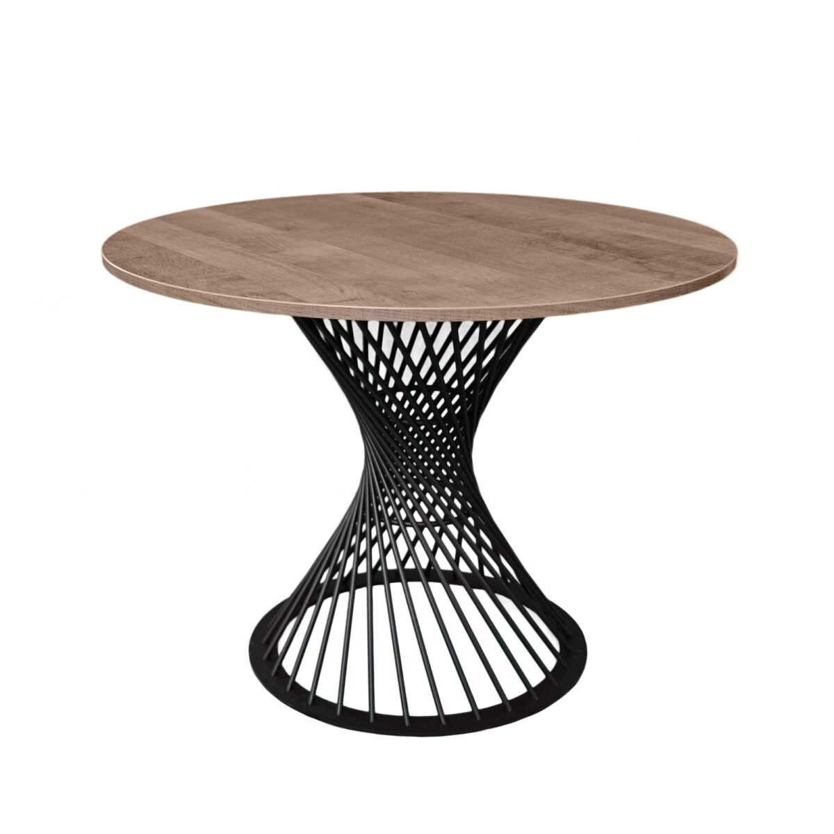 Masă FELICIA Colonial+Black Leg ∅100 Descoperiți masa FELICIA Colonial+Black Leg ∅100, perfectă pentru orice bucătărie. Un design elegant și funcțional, ideal pentru a adăuga un accent modern și sofisticat în spațiul dumneavoastră. Alegeți un mobilier de calitate pentru confortul mezelor în familie!