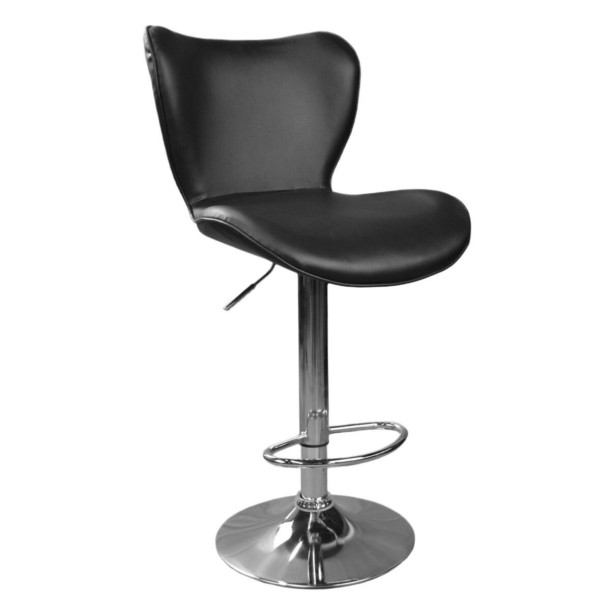 Барный Стул Sb-30 Black Барный стул SB-30 Black — элегантный и современный выбор для вашей кухни. Изготовлен из хромированной стали и обит искусственной кожей, он регулируется по высоте и оснащен спинкой для удобной поддержки. Максимальная нагрузка — 120 кг.