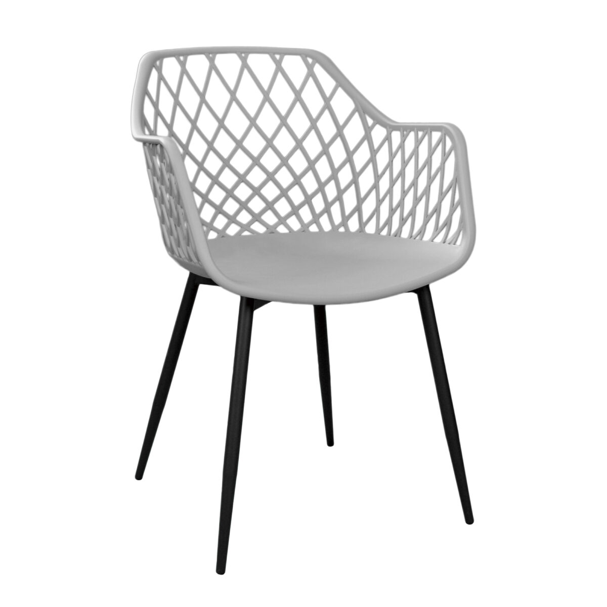 Стул SL-7019 Grey+Black Legs Стул SL-7019 Grey+Black Legs - идеальный выбор для кухни и террасы. Скандинавский стиль, прочный металлический каркас, устойчивый к износу, UV-защита. Элегантный дизайн и функциональность для вашего интерьера. Долговечность и комфорт в одном изделии!