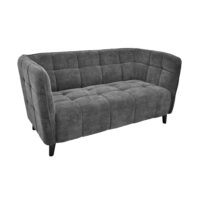 W310g Velvet Dark Grey Диван Обновите интерьер с диваном W310G в темно-сером вельвете! Удобная модель с прочным металлическим основанием и мягким сиденьем. Идеально подходит для дома и офиса. Высота 72 см, ширина сиденья 118 см – комфорт и стиль в одном решении!