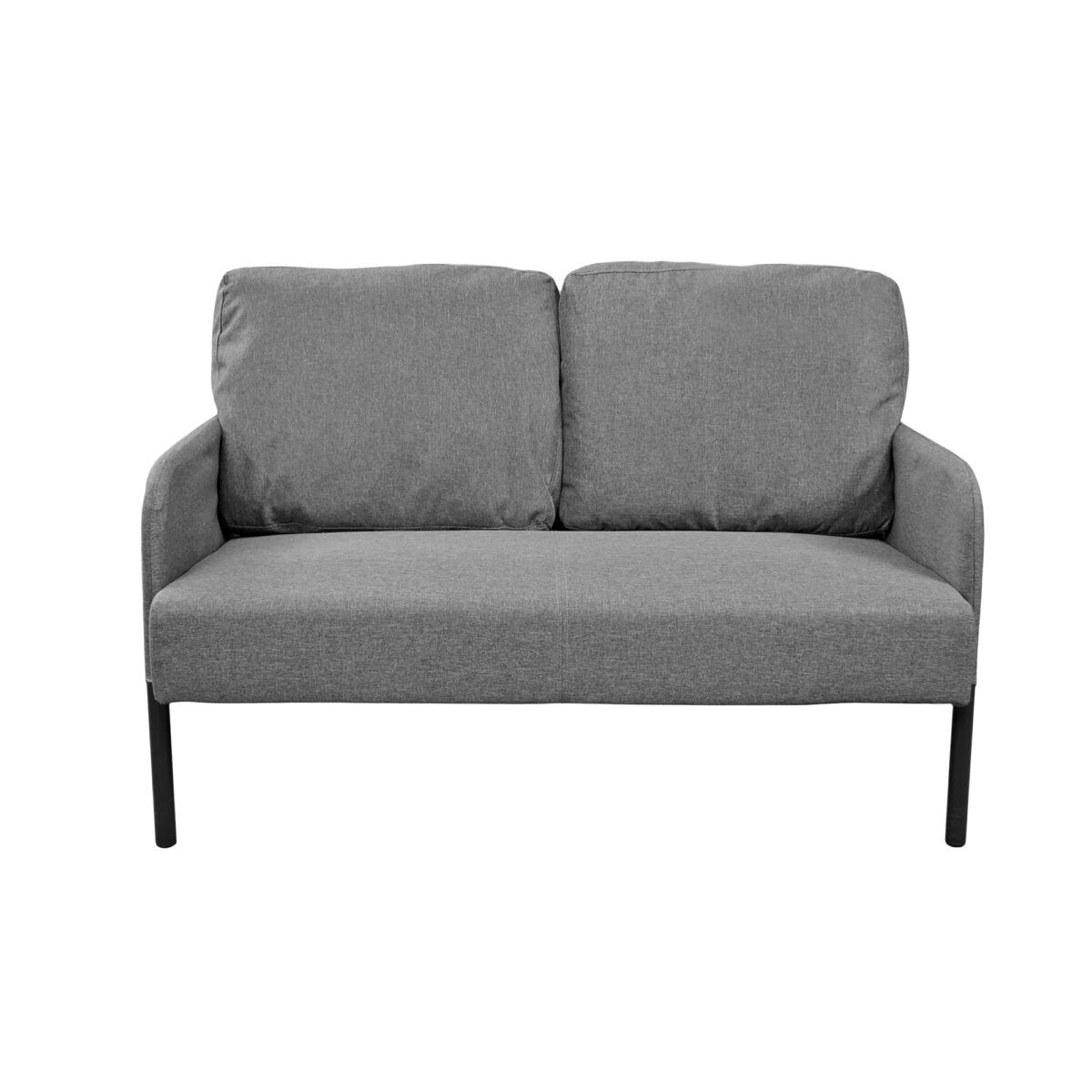 Sofa Lm-115 Grey Discover the LM-115 Grey sofa, ideal for modern offices or living rooms. Made with a metal frame and upholstered in durable fabric, it offers comfort and longevity. With perfect dimensions, it fits seamlessly into any space. Choose style and comfort for your office!
