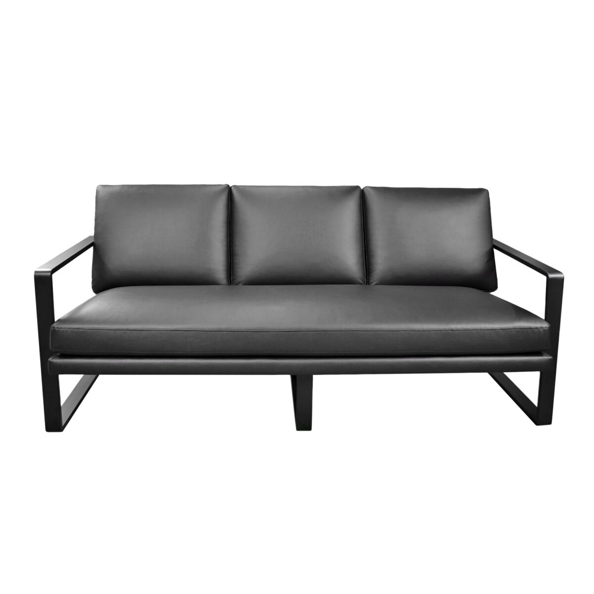 Диван York 3 Pu Black Диван York 3 Pu Black - идеальное сочетание комфорта и современного дизайна для вашего интерьера. Корпус из фанеры, экокожа и металлические ножки обеспечивают стиль и долговечность. Закажите в желаемом цвете и текстуре!