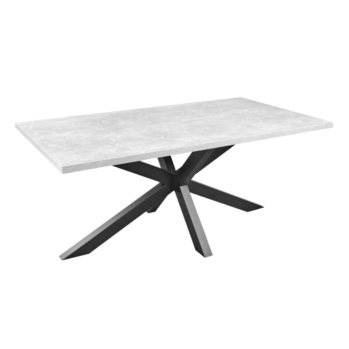 VESTA Concrete Table 180×90 Discover the VESTA concrete table, ideal for the office, kitchen, or conferences. With dimensions of 180×90 cm, this table combines modern design with durability. Choose comfort and style for your space!