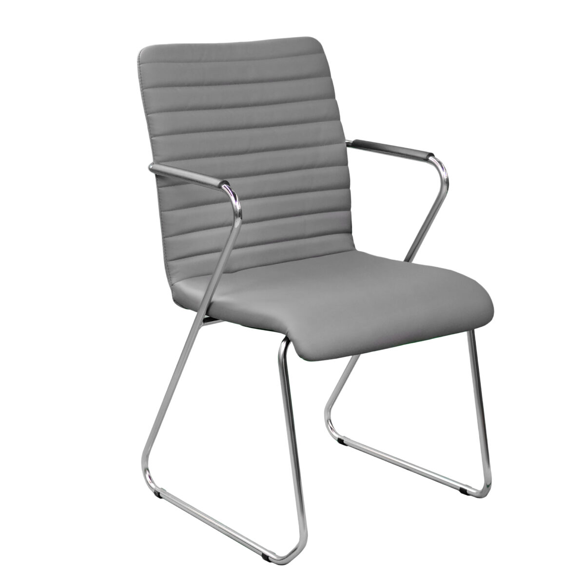 Scaun de Birou TASK CF Grey Descoperă confortul și stilul cu scaunul de birou TASK CF Grey! Ideal pentru ședințe lungi, acest scaun combina picioare din metal cromat cu tapițerie din piele eco. Perfect pentru orice birou. Disponibil și în alte culori. Îmbunătățește-ți experiența la birou!