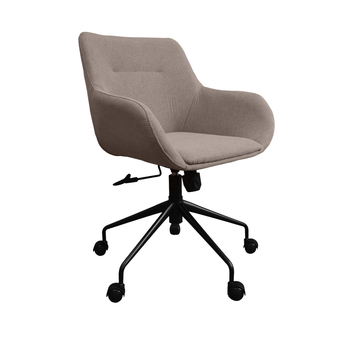 Office armchair 21107A-F Cappuccino Discover the office armchair 21107A-F in cappuccino color, an elegant and comfortable model. Constructed from durable materials, featuring an ergonomic design and wheels for mobility, it is ideal for offices or workrooms. Choose comfort and style for your workplace!