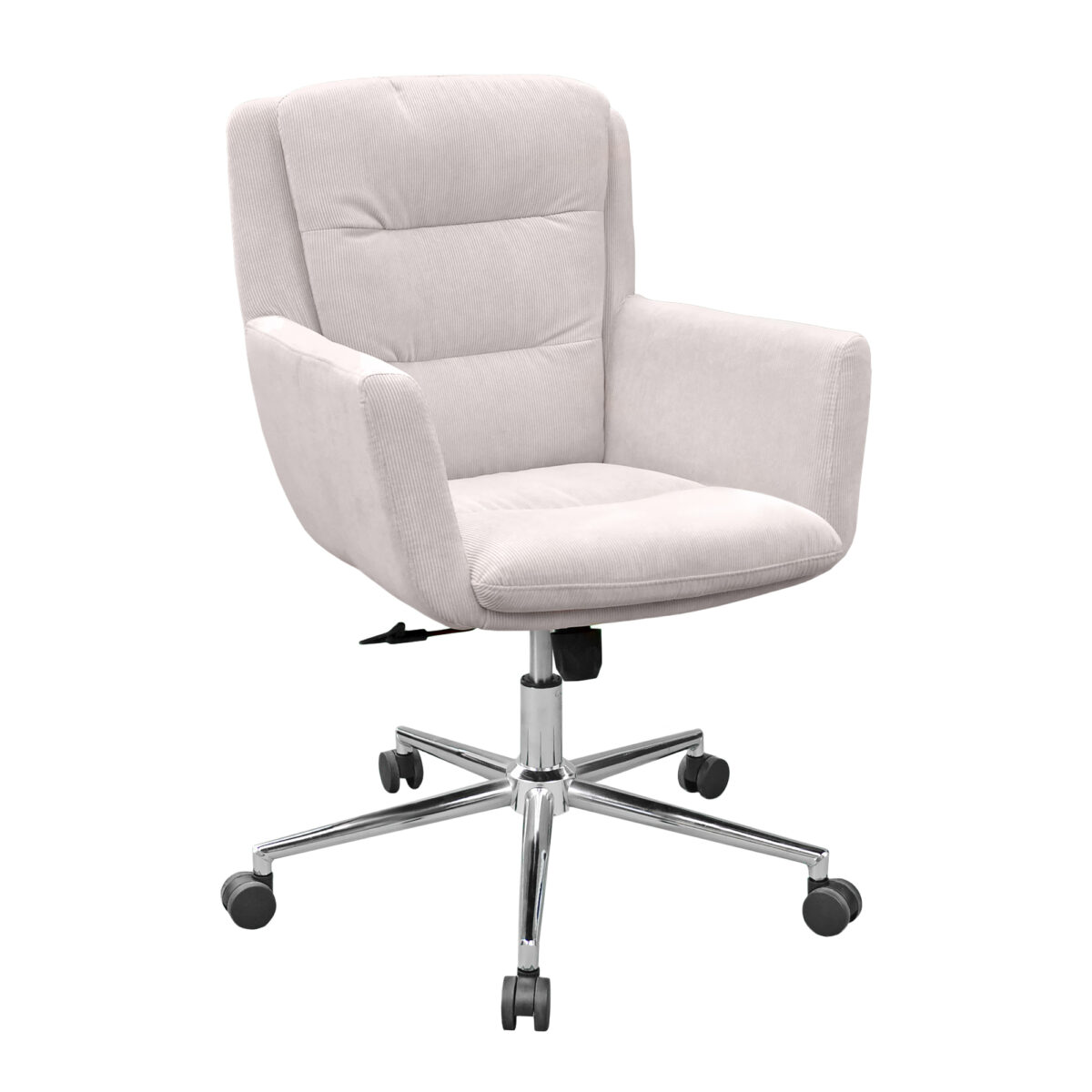 Кресло для офиса 2126a-F Light Grey Кресло для офиса 2126A-F Light Grey — элегантное и современное решение для рабочего пространства. С прочным каркасом и хромированной основой, оно предлагает комфорт, стиль и поддержку. Обивка из велюра создает чувство утонченности и долговечности.
