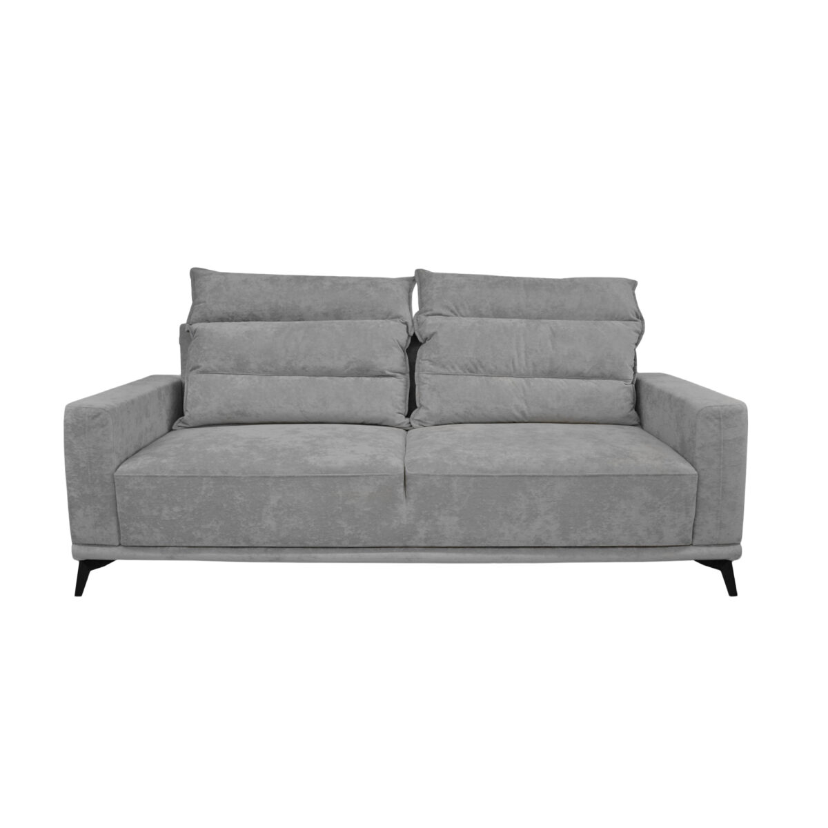 Leo Grey Extendable Sofa Discover the Leo Grey extensible sofa, perfect for 2-3 people. With its elegant design, upholstered in soft fabric and equipped with a storage box, it offers comfort and functionality with an easy transformation mechanism. Ideal for small spaces and guests. Choose comfort!