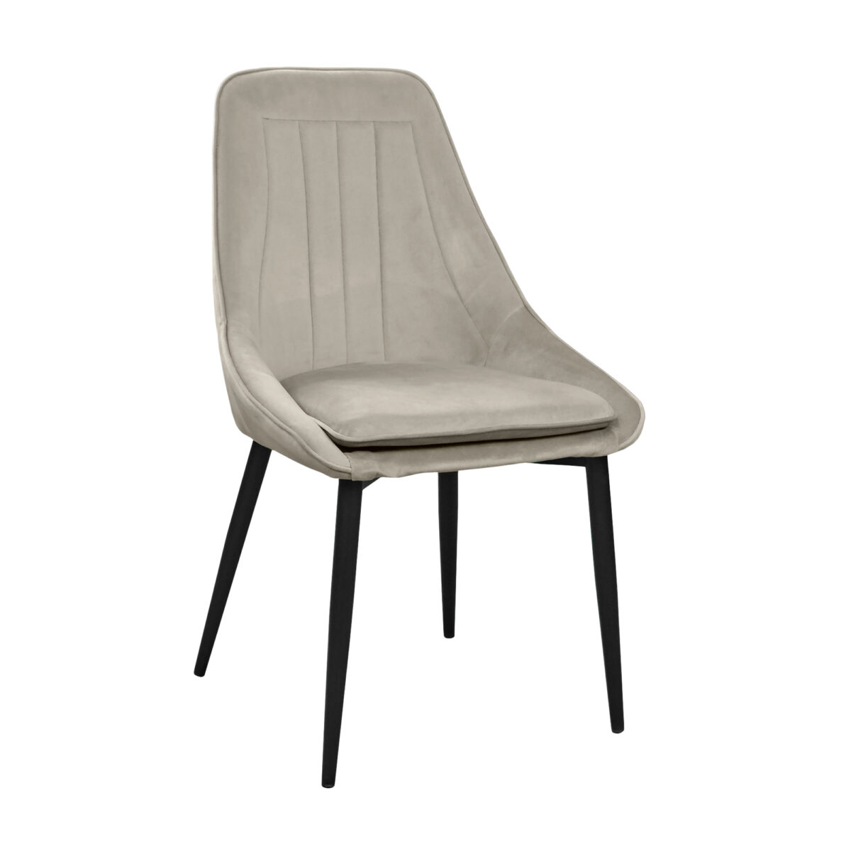 FLORIDA Camel Chair (Hlr9) Velvet