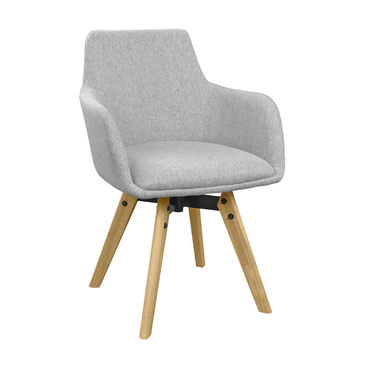 Chair Y-884 Grey Fabric Meta description: Discover the Y-884 Grey chair, perfect for your kitchen! Comfortable and stylish, featuring grey fabric upholstery, wooden armrests and legs, this chair will add sophistication and functionality to any space. Ideal for meals and enjoyable conversations!