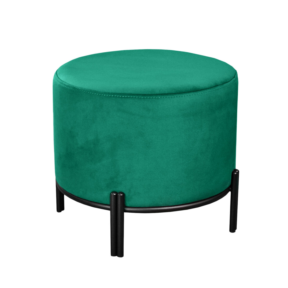Taburet Kim Green Descoperă taburetul Kim Green, accesoriul perfect pentru livingul tău! Construit din materiale de calitate, cu tapițerie din catifea verde și cadru metalic, acest taburet stylish adaugă confort și eleganță oricărei încăperi. Alege un element decorativ versatil, ideal pentru oaspeți sau ca suport pentru picioare!