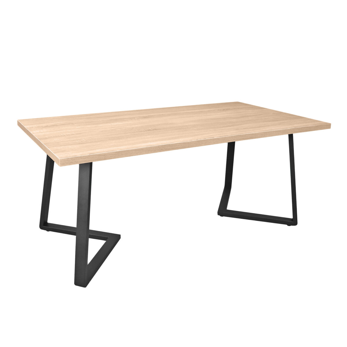 Masă FRIDA Sonoma+Black Legs 180×90 Descoperă masa FRIDA Sonoma cu picioare negre, perfectă pentru biroul tău. Cu dimensiunile de 180×90 cm, această masă îmbină stilul modern cu funcționalitatea, aducând un plus de eleganță în orice spațiu de lucru. Ideală pentru un mediu productiv!
