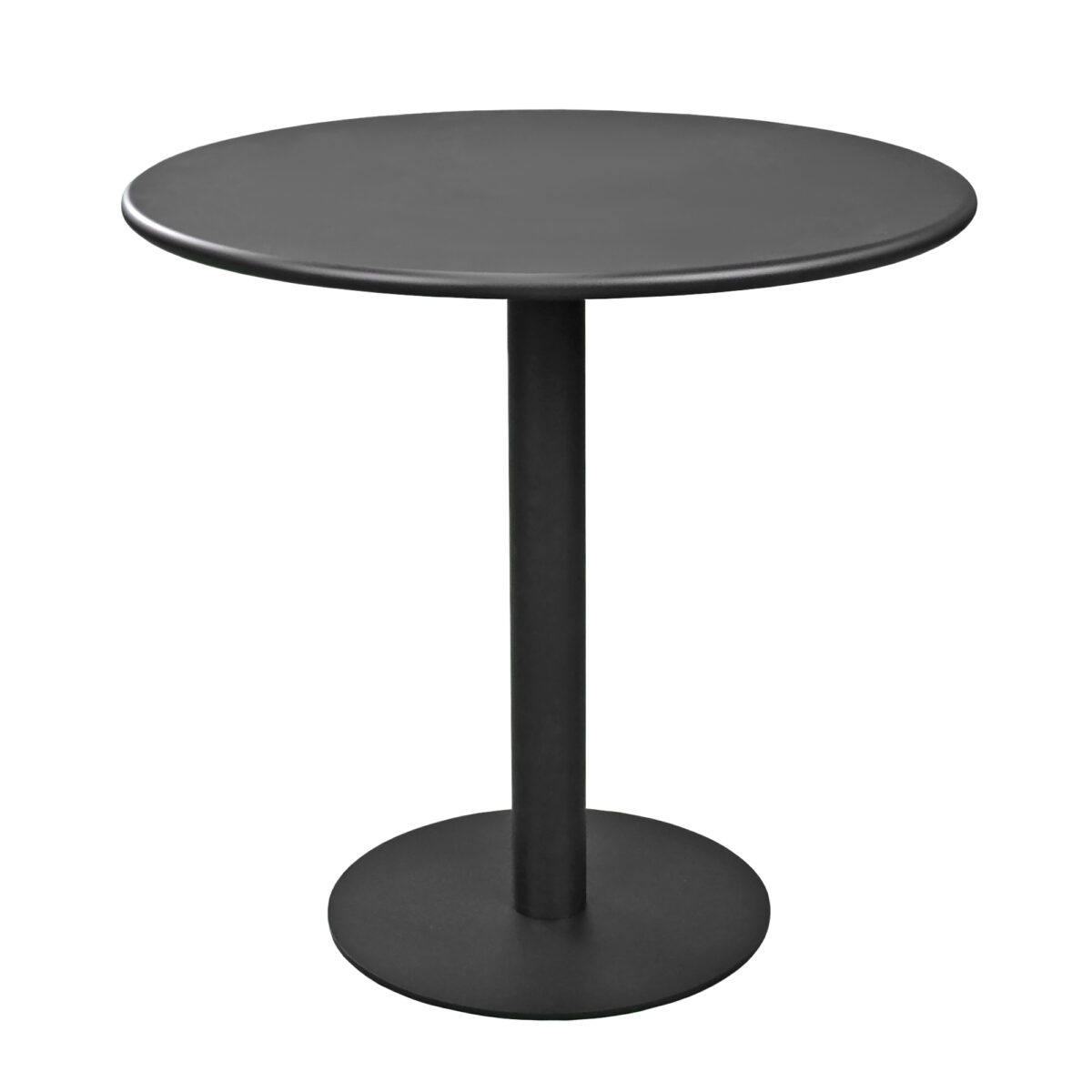 Terrace Table REFLECTION Ø80 Transform your terrace with the REFLECTION Ø80 round table, an elegant piece of furniture made from painted metal that ensures durability. Perfect for moments of relaxation or gatherings, it brings contemporary refinement to any space. Choose quality and style!