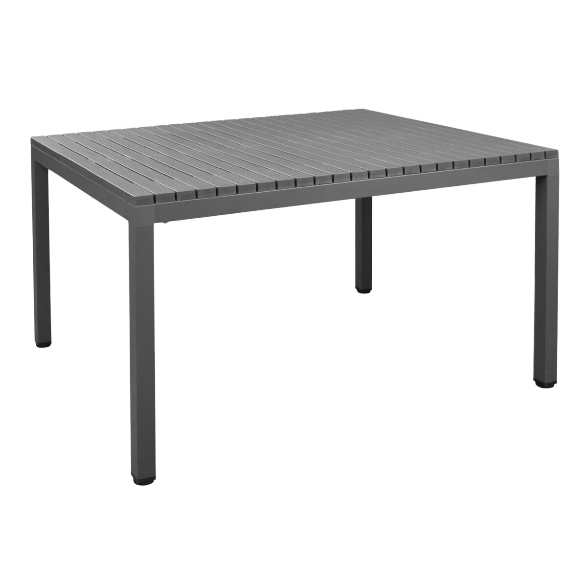 Spark 140 Patio Table Transform your terrace with the Spark 140 table! Made from painted aluminum and featuring a solid, durable polypropylene top, it offers a modern design, stability, and ease of maintenance. Perfect for dining with family and friends, the Spark terrace table is the ideal choice!