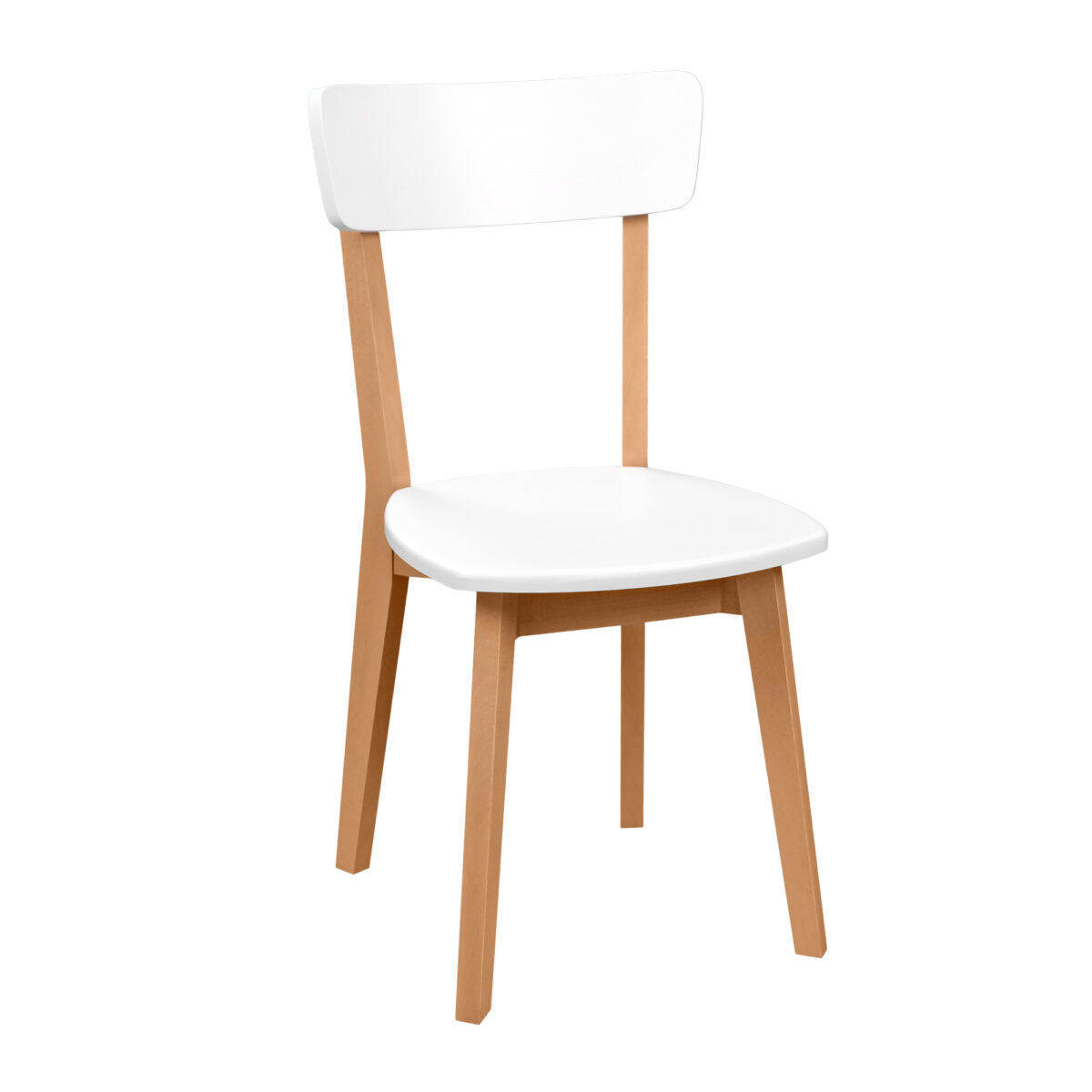 Scaun Tor Adaugă eleganță bucătăriei tale cu scaunul Tor, realizat din lemn de stejar și MDF, cu un finisaj semilucios de lac poliuretan. Ideal pentru mobilier Horeca și băcănii, oferind confort și stil. Perfect pentru orice spațiu!