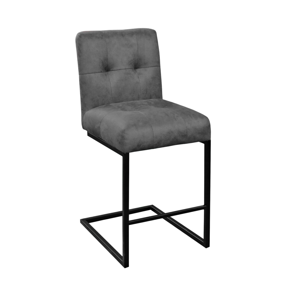 Scaun Bar Gordon Dark Grey Descoperiți scaunul de bar Gordon în gri închis, perfect pentru bucătării moderne! Cu un design elegant, suport ergonomic și o construcție durabilă, acest scaun combină confortul și estetica. Ideal pentru momentele de relaxare, se integrează perfect în orice spațiu!