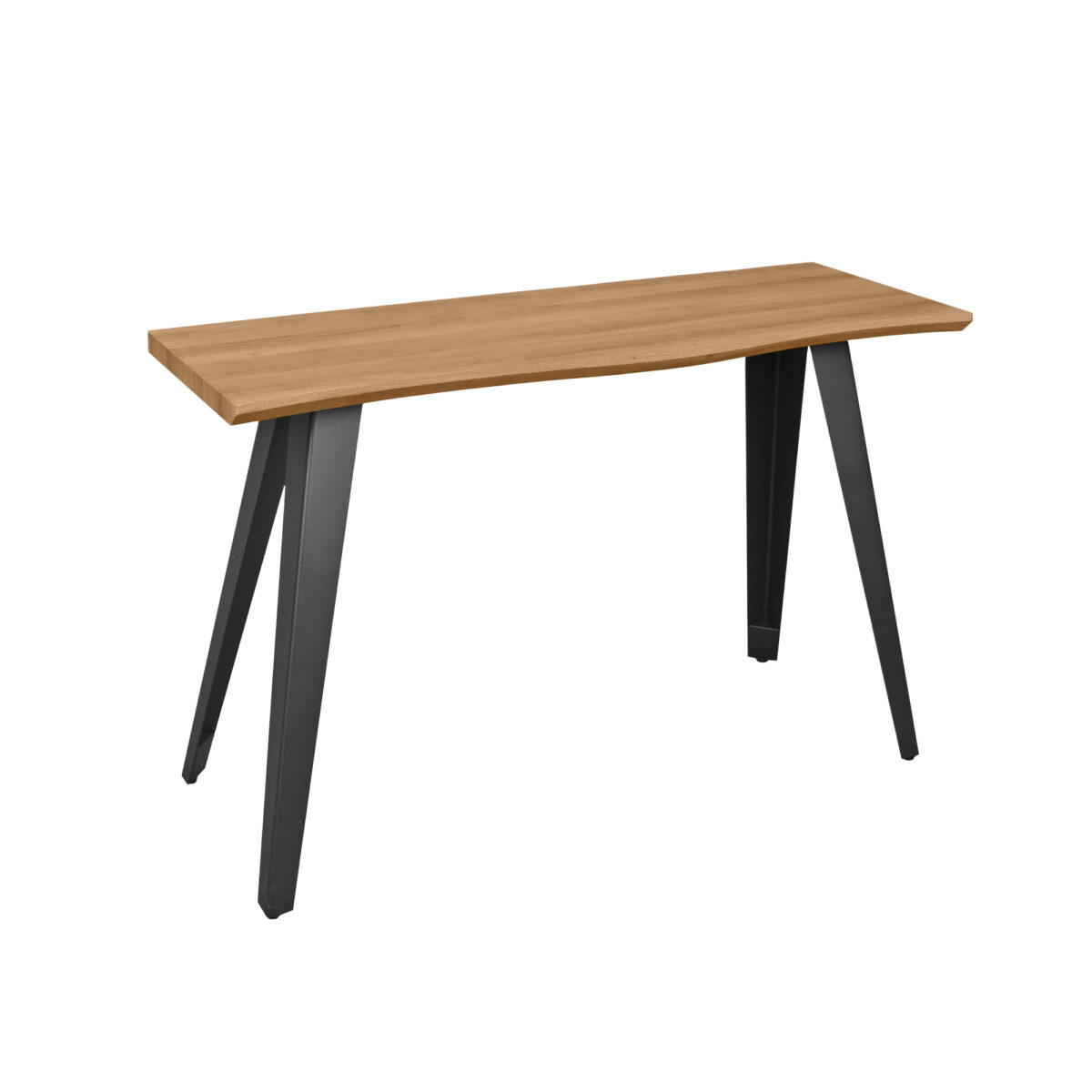 Consola CNT-1417 Descoperă consola CNT-1417, perfectă pentru mobilă dormitor și living! Cu un design elegant și dimensiuni generoase de 120 cm x 40 cm, oferă un spațiu ideal pentru obiecte decorative. O piesă versatilă, durabilă, cu cadru metalic și blat din MDF, perfectă pentru orice interior.