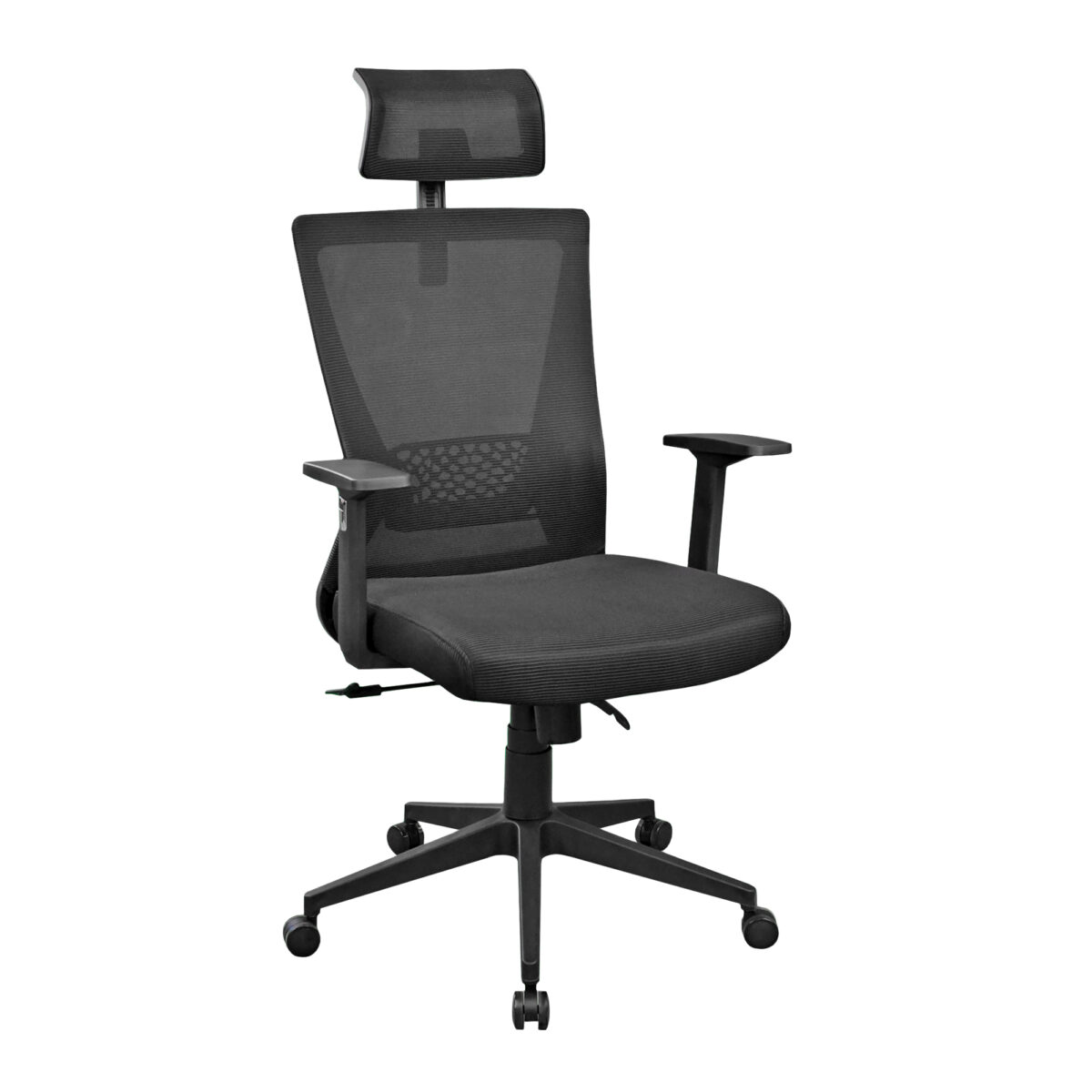 Fotoliu Birou COOPER Black Descoperă fotoliul de birou COOPER Black, ideal pentru muncă productivă. Confortabil și elegant, cu brațe din plastic moale, bază durabilă, și mecanism Multiblock. Ajustează-ți poziția cu ușurință! Înălțime reglabilă și suport tetieră ajustabil. Transformă-ți biroul cu stil!