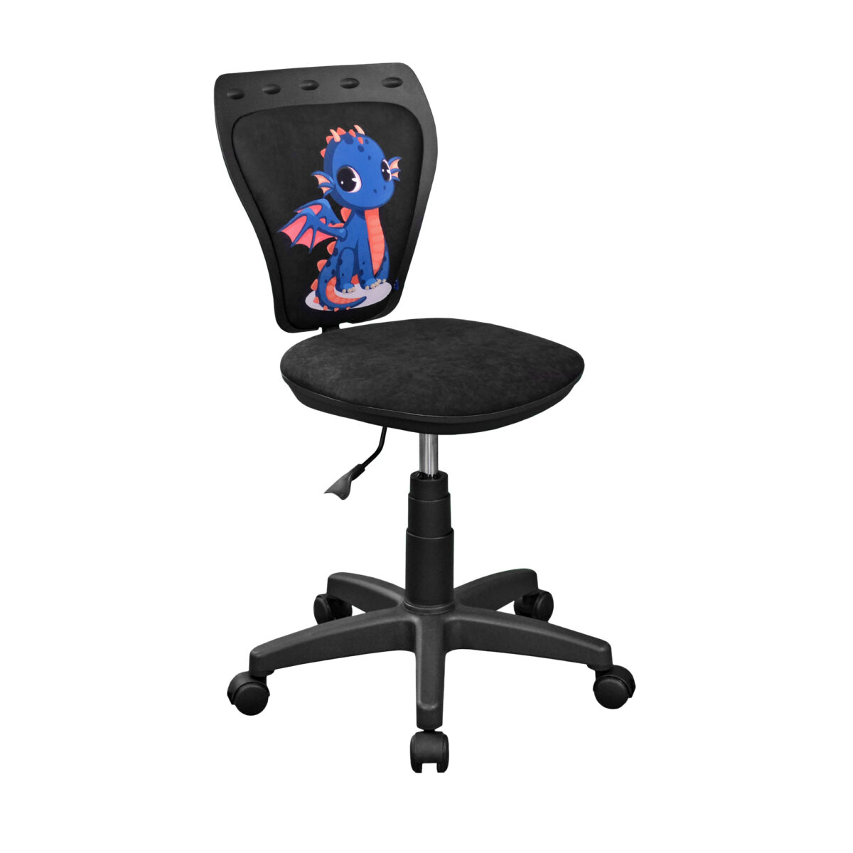Fotoliu pentru Copii MINISTYLE GTS~Dragon Descoperă fotoliul pentru copii MINISTYLE GTS Dragon! Acest scaun ergonomic cu imprimeu vesel aduce confort și stil în camera celor mici. Reglează înălțimea și bucură-te de designul modern! Disponibil și în alte culori atractive. Alege confortul pentru biroul copilului tău!