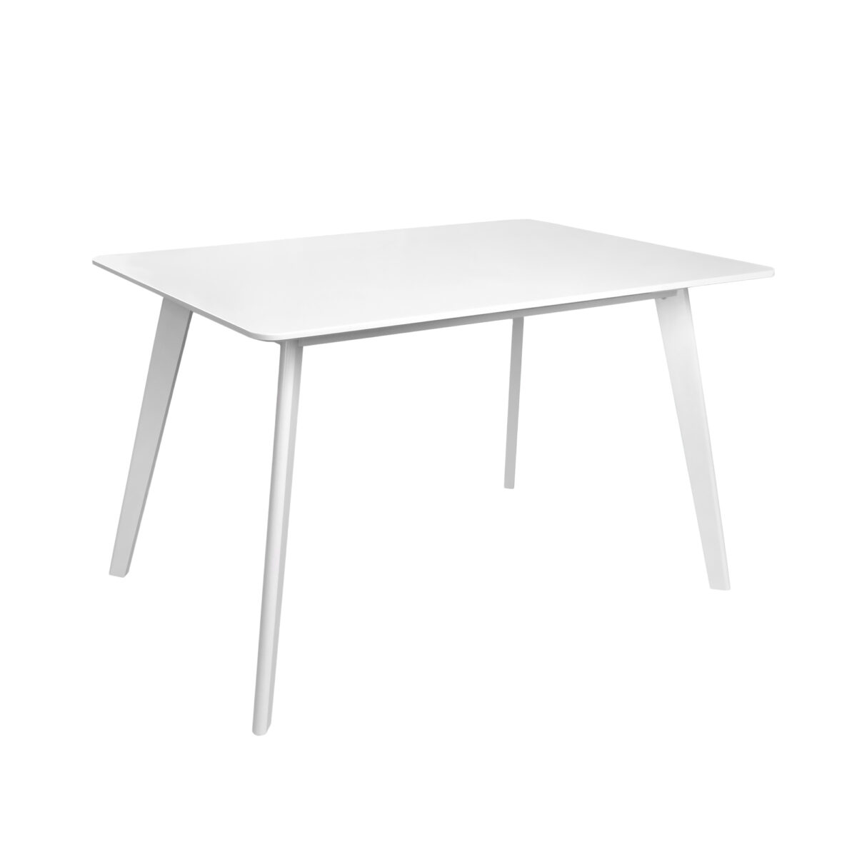 Стол BARBARA White 120×80 Кухонный стол BARBARA White 120x80 – идеальный выбор для вашей столовой зоны. Устойчивый каркас из массива дерева и гладкая столешница из окрашенного МДФ обеспечивают долговечность и легкость в уходе. Современный белый цвет отлично впишется в любой интерьер!