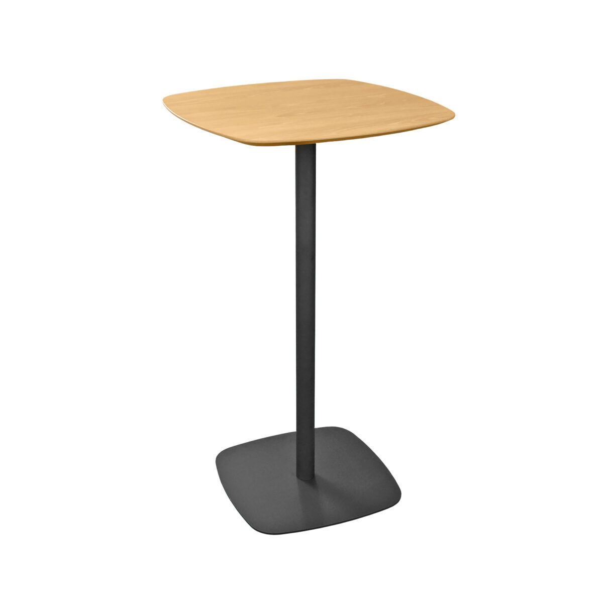 Masă Bar/Break MONROE Descoperiți masa de bar Monroe, o piesă elegantă și modernă, ideală pentru orice spațiu de luat masa. Cu un design compact de 60x60 cm și un cadru metalic robust, aceasta adaugă un farmec subtil și funcționalitate. Perfectă pentru 4 persoane!