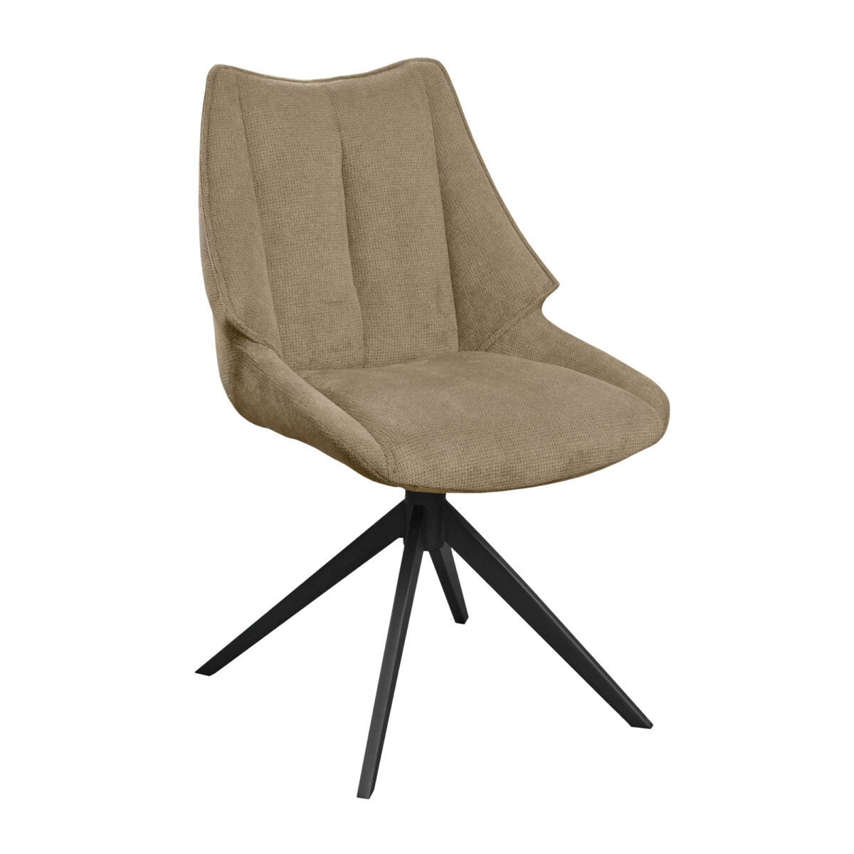 Scaun Genova Enjoy Brown Îmbunătățește-ți bucătăria cu scaunul GENOVA Brown, realizat din placaj rezistent și tapițat cu stofă moale maro. Confortabil și elegant, acest scaun rotativ la 360 de grade aduce un aer sofisticat oricărui spațiu. Alege rafinamentul și stabilitatea pentru mesele tale!