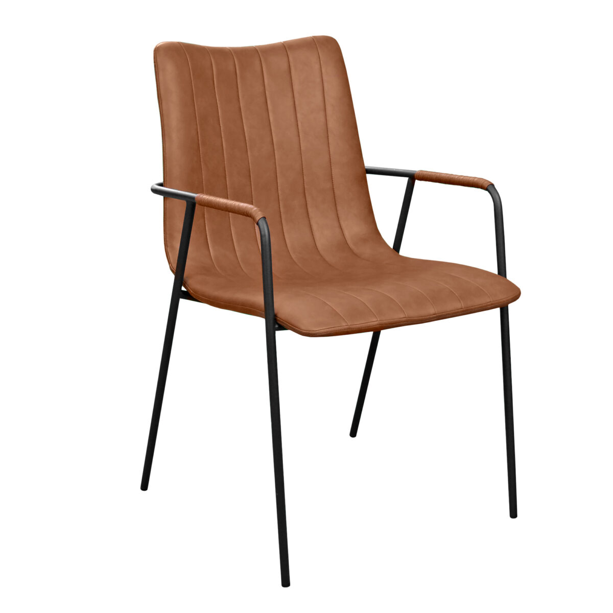 Scaun de Birou GORDON Brown Descoperiți scaunul de birou GORDON Brown, un mobilier elegant și ergonomic, perfect pentru biroul de acasă. Fabricat din placaj solid și tapițat cu piele ecologică, acest scaun asigură confort și stil. Alegeți GORDON pentru un spațiu de lucru modern și confortabil!