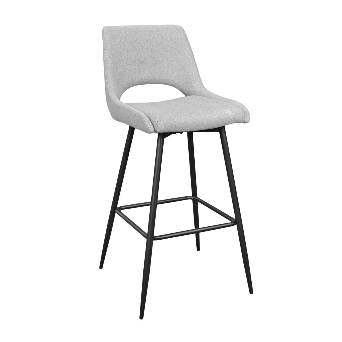 Scaun Bar Bruno Grey Descoperă Scaunul Bar Bruno Grey, ideal pentru bucătăria ta! Cu un design elegant și confort sporit, acest scaun în nuanța gri este fabricat din materiale de calitate, având o rezistență ridicată. Înălțimea de 105 cm și ușurința în întreținere îl fac perfect pentru momentele tale de relaxare.