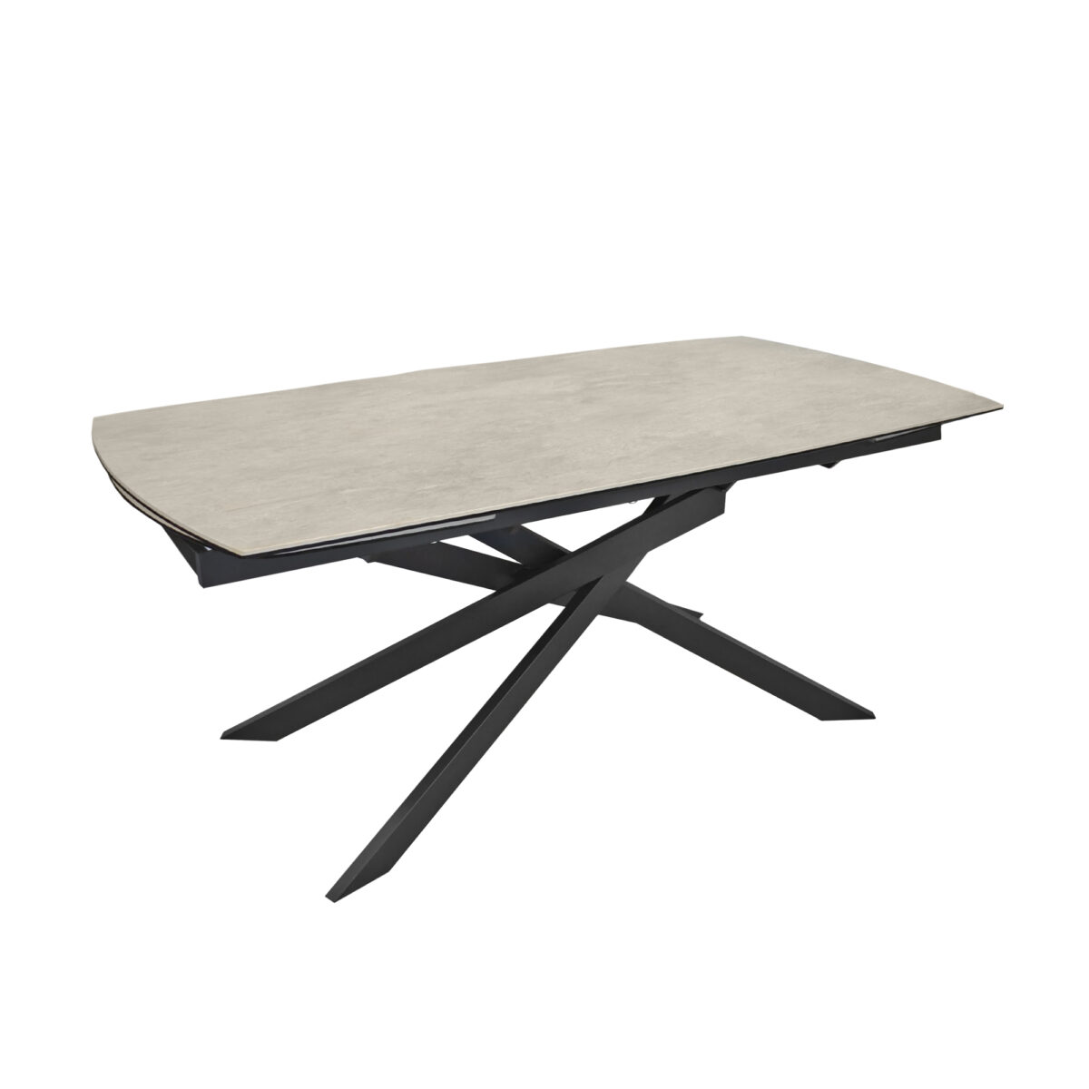 Masa extensibila LEA Grey (180+40+40)*90*76 Descoperă masa extensibilă LEA Grey, perfectă pentru bucătăria ta! Cu un design inovativ, cadre metalice și un blat din ceramică de calitate, această masă elegantă se extinde pentru a găzdui 8-10 persoane, ideală pentru reuniuni familiale. Transformă-ți mesele într-o experiență plăcută!