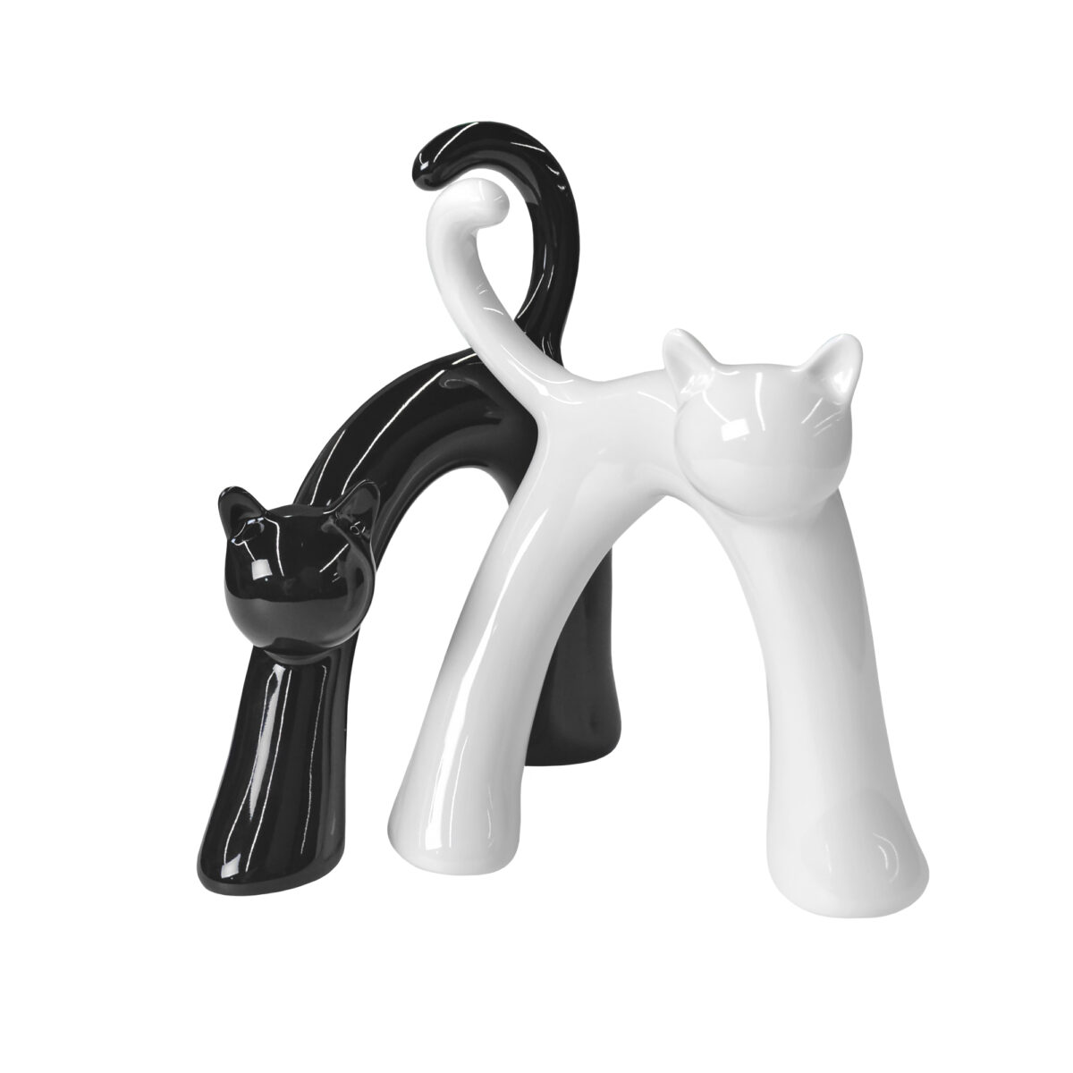 Set Suvenire PISICI White/Black Descoperiți setul suvenir din ceramică PISICI alb/negru, o piesă decorativă elegantă pentru birou, living sau copii. Adăugați un strop de rafinament cu aceste pisici realistice, perfecte pentru orice încăpere. Dimensiuni ideale pentru un decor sofisticat.