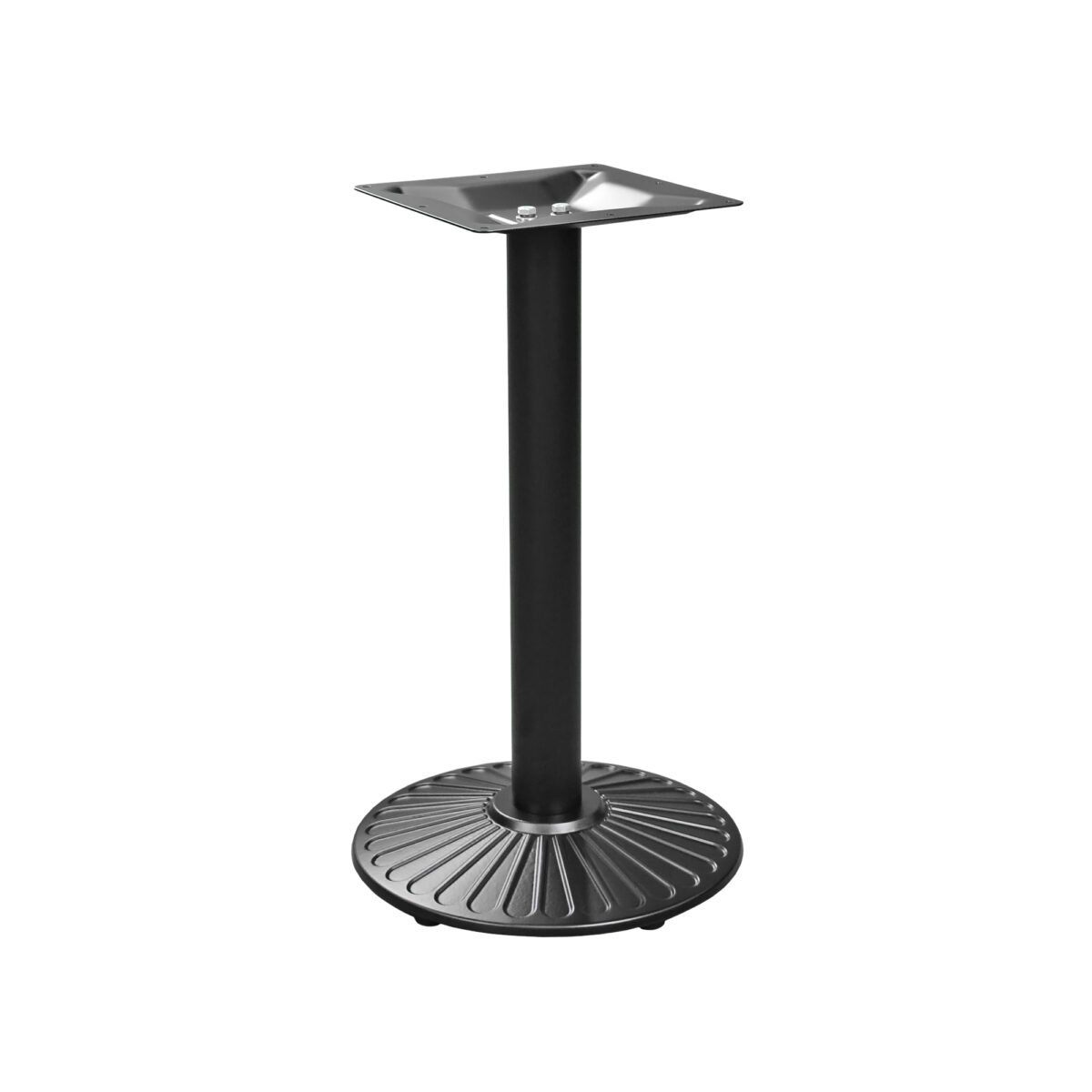 Baza HoReCa CI001-430 Bază HoReCa CI001-430 – Stabilitate și Eleganță pentru Spațiile Comerciale. Design compact, construcție din fontă neagră mată, stabilitate ridicată și piciorușe reglabile. Ideală pentru mobilierul HoReCa!