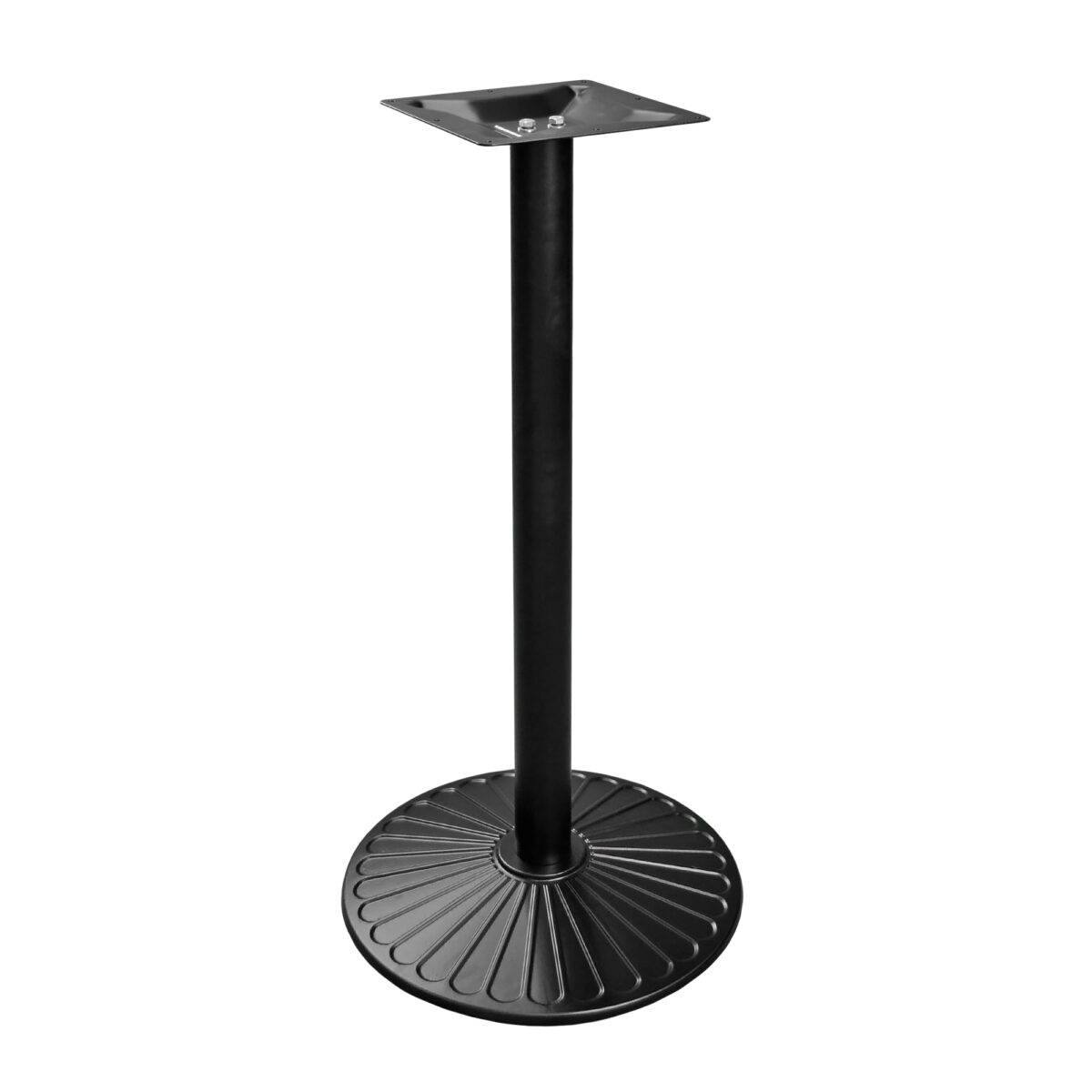 Основание HoReCa CI001B-560 База HoReCa CI001B-560 – Надежная и элегантная для высоких барных столов, с регулируемыми ножками и конструкцией из черного матового чугуна. Идеально подходит для коммерческих помещений!