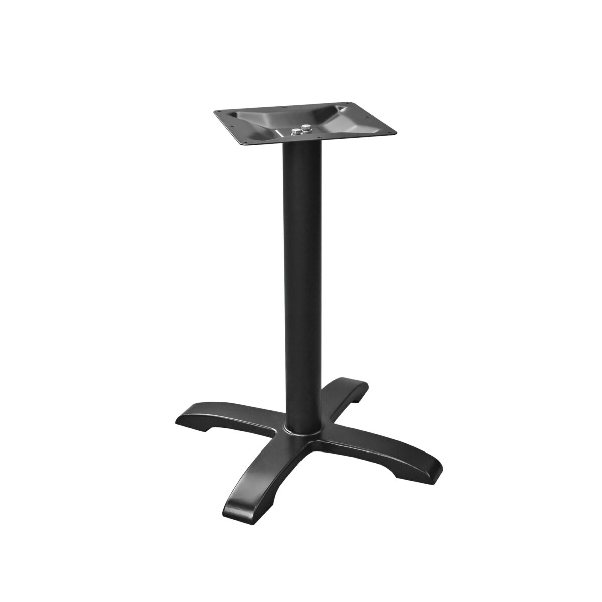 Baza HoReCa CI010 Descoperiți Cadru Baza HoReCa CI010 – soluția ideală pentru mobilierul HoReCa. Cu dimensiuni de 48x48 cm și 72 cm înălțime, acest cadru robust din fontă neagră mată, dotat cu piciorușe reglabile, asigură stabilitate și adaptabilitate, fiind perfect pentru restaurante, hoteluri și cafenele.