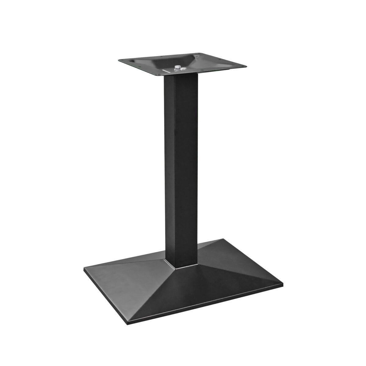 Baza HORECA CI023 Descoperiți baza HoReCa CI023, un cadru elegant din fontă neagră mată, ideal pentru mobilierul din industria ospitalității. Compact și durabil, cu piciorușe reglabile, se integrează perfect în orice bucătărie sau mediu comercial.