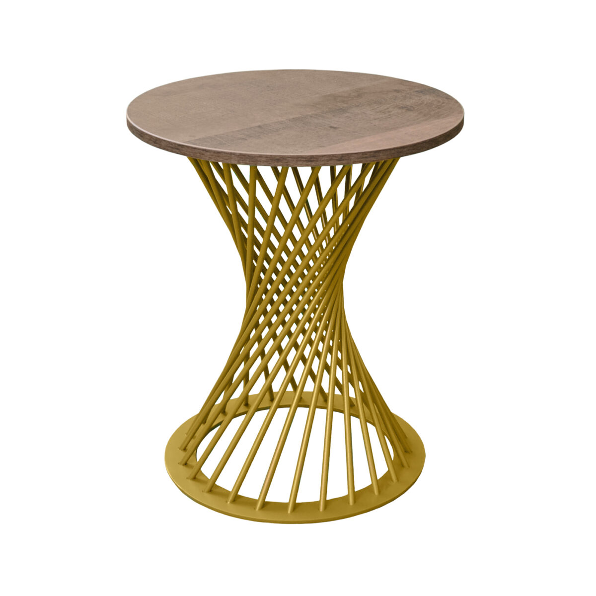 Măsuță Cafea FELICIA Colonial+Golden Leg H58 Descoperiți măsuța de cafea FELICIA Colonial+Golden Leg H58, perfectă pentru birou sau living. Stilul său elegant se integrează perfect în orice decor, aducând un plus de rafinament camerei dvs. Ideală pentru servirea băuturilor sau pentru a vă expune revistele preferate.