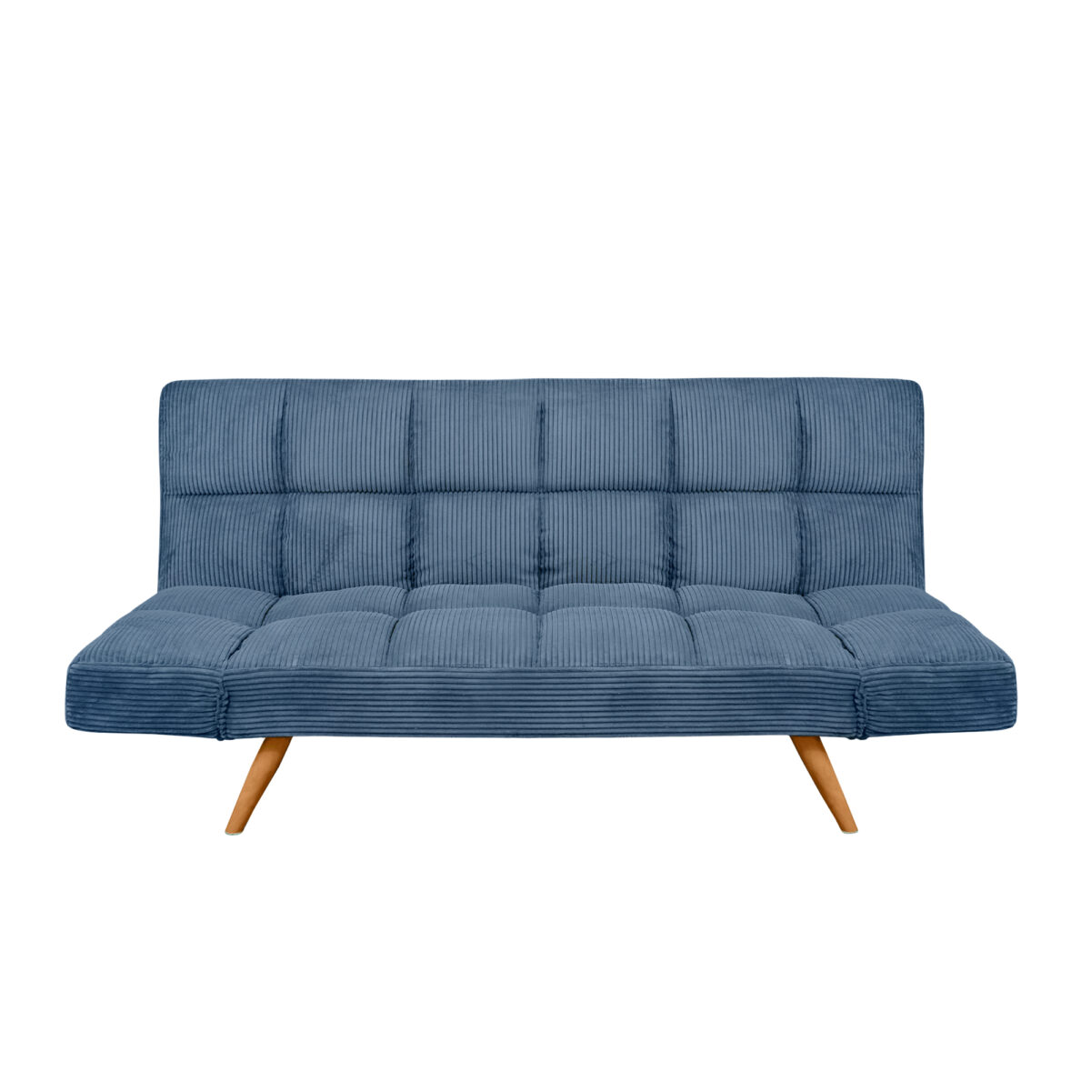 LM-58 Blue Velvet Extendable Sofa Discover the LM-58 Blue Velvet sofa bed, perfect for modern offices. Comfort and style blend perfectly with its elegant design and quality materials, such as wood and velvet. Transform your space with this multifunctional piece!
