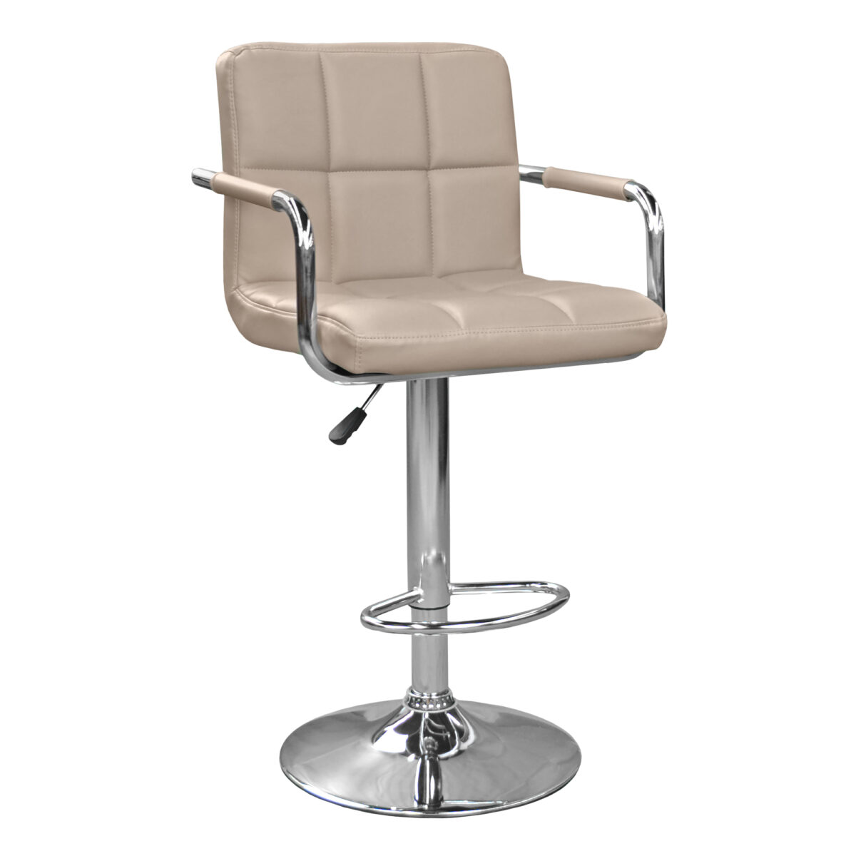 Scaun de Bar SB-042~Cappucino Descoperă scaunul de bar SB-042 Cappucino, o alegere elegantă și modernă pentru orice spațiu. Cu un design contemporan și materiale de calitate superioară, oferă confort și chic. Ideal pentru baruri sau bucătării, acest scaun înălțat adaugă un strop de rafinament.