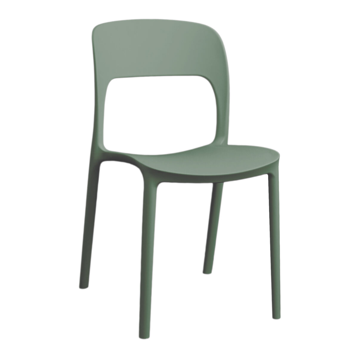 Scaun VIGO~Green Descoperiți scaunul VIGO Green, perfect pentru exterior! Fabricat din plastic durabil și rezistent la intemperii, acest scaun oferă confort și suport. Ideal pentru terase, grădini sau plaje, VIGO se potrivește cu orice decor. Alegeți calitatea și stilul pentru mobilierul Horeca și de grădină!