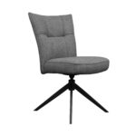 Scaun Blanc~Dark Grey Montego Descoperă scaunul BLANC Dark Grey, perfect pentru bucătăria ta! Cu un design elegant și o tapițerie din stofă gri închis, acest scaun oferă confort și stil. Construcția sa din placaj și metal asigură stabilitate și durabilitate. Transformă-ți spațiul cu acest element rafinat!